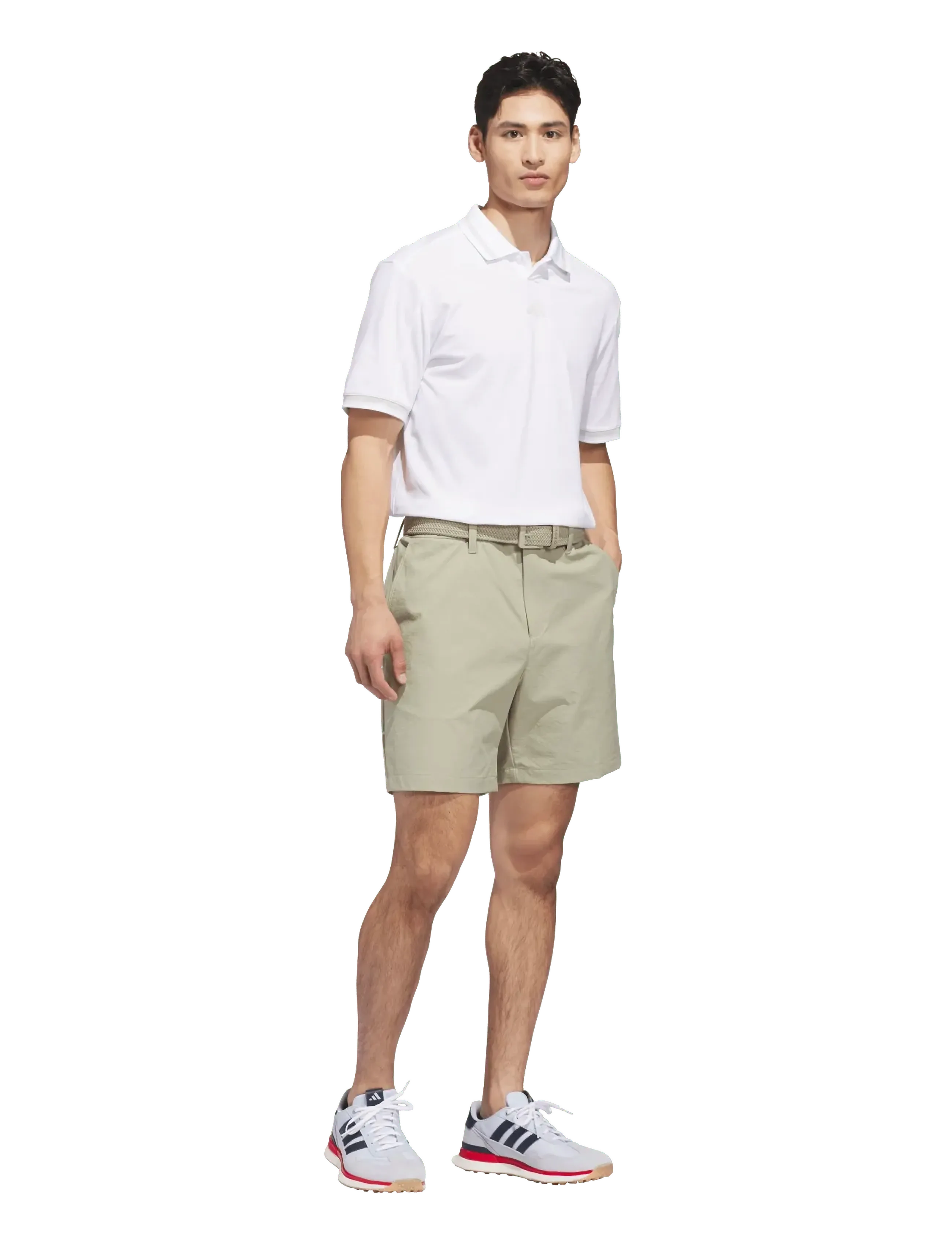 adidas Golf Btc Twst Polo, S, White