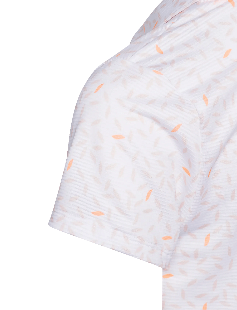 adidas Golf - G PRNT POLO - kurzärmelig - white - 2