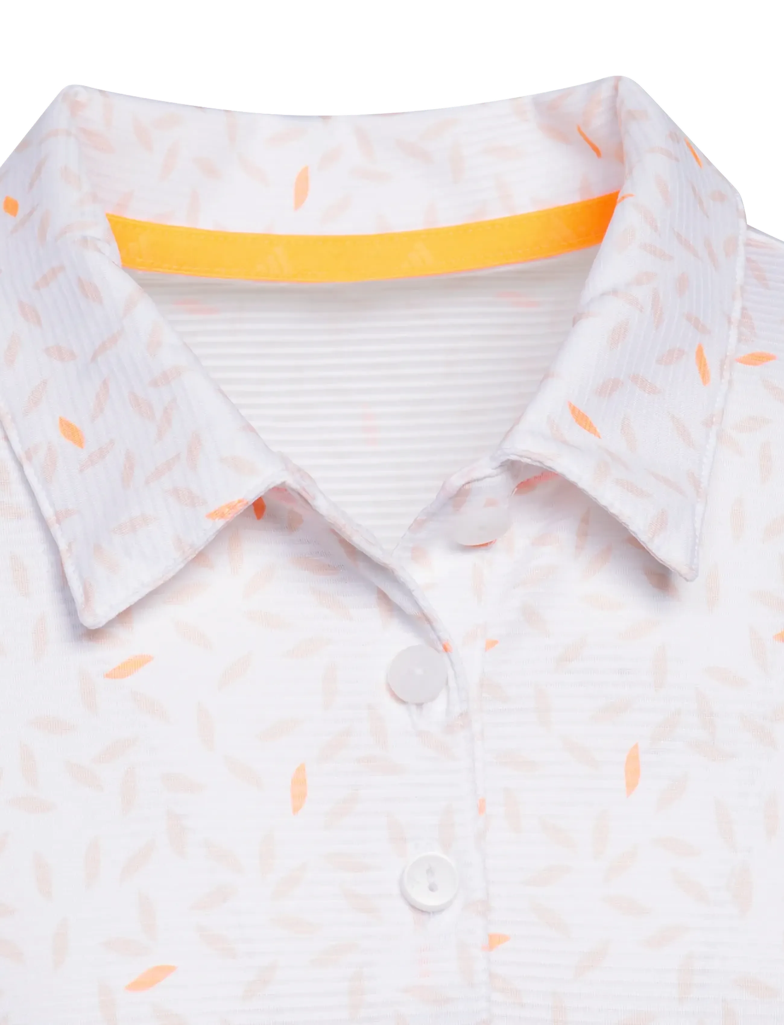 adidas Golf - G PRNT POLO - short-sleeved polos - white - 4