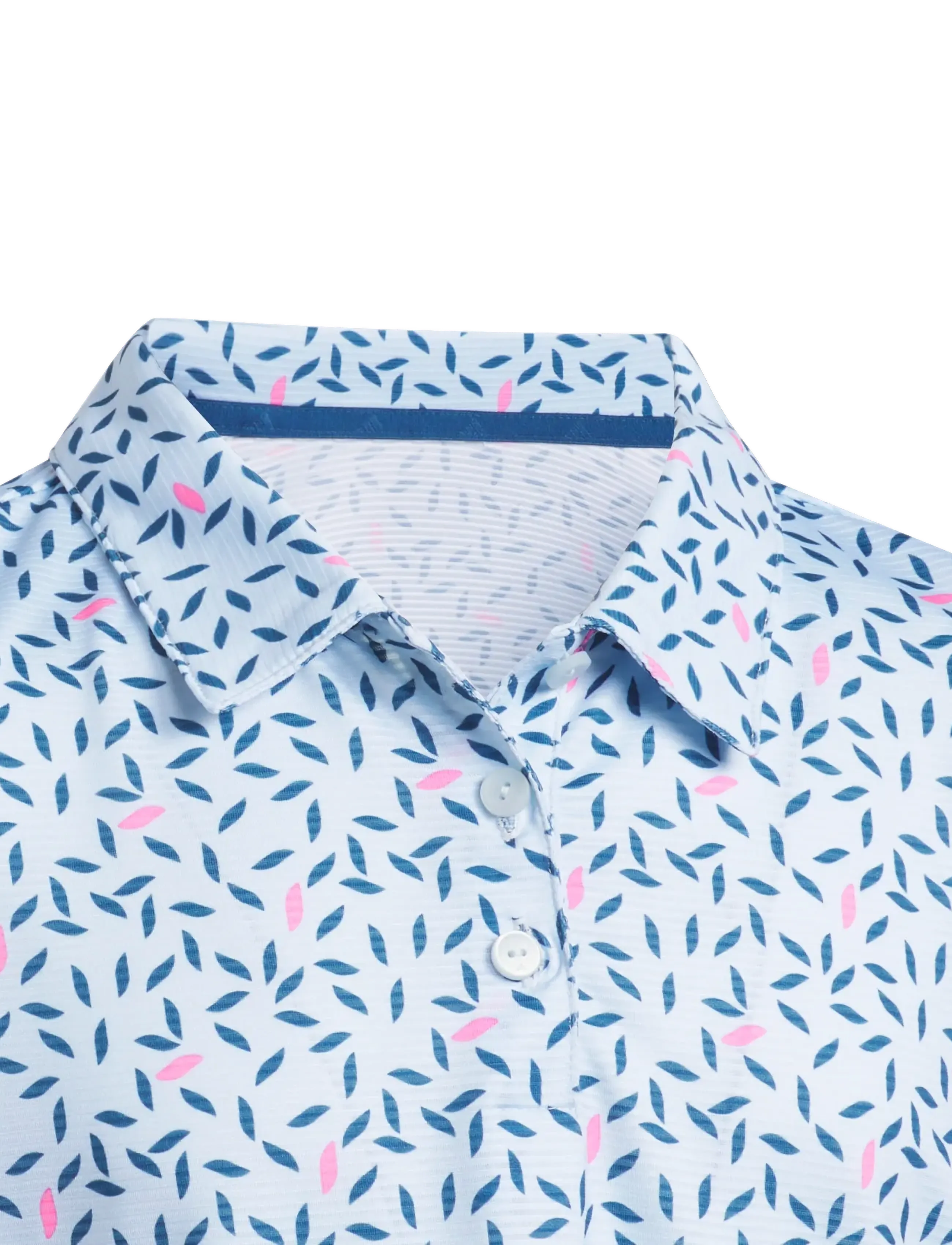 adidas Golf - G PRNT POLO - short-sleeved polos - crsk - 4