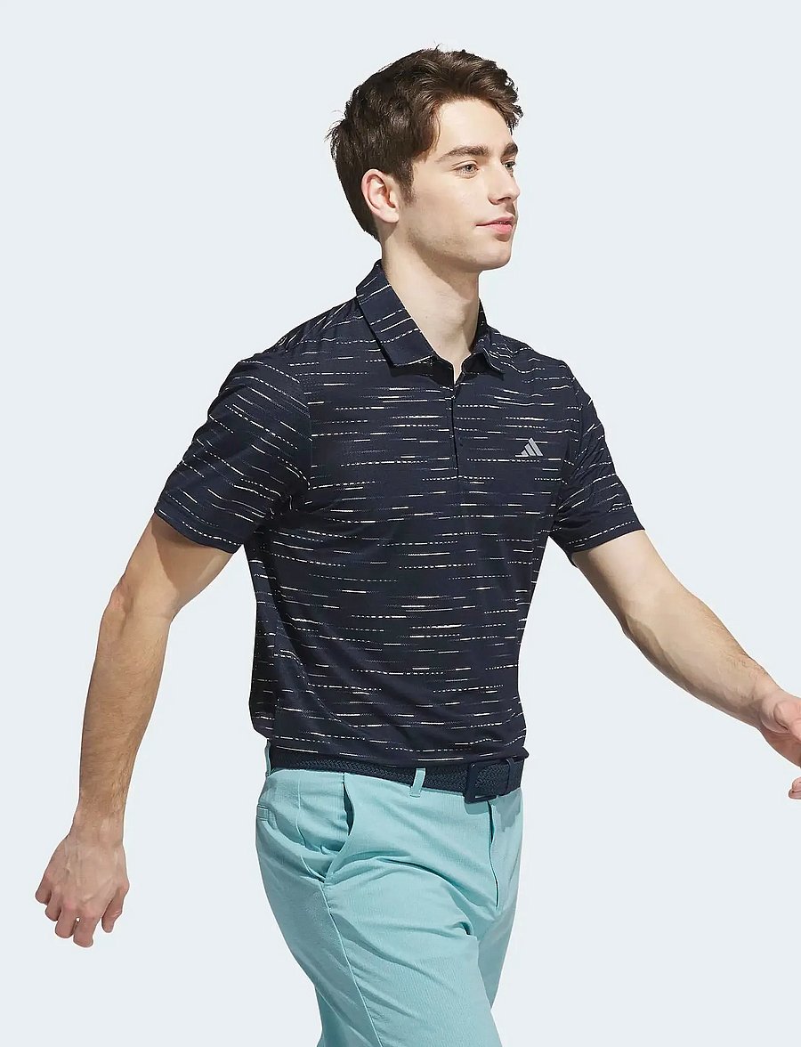 adidas Golf - ULT MESH PRT LC - toppar og stuttermabolir - conavy - 3