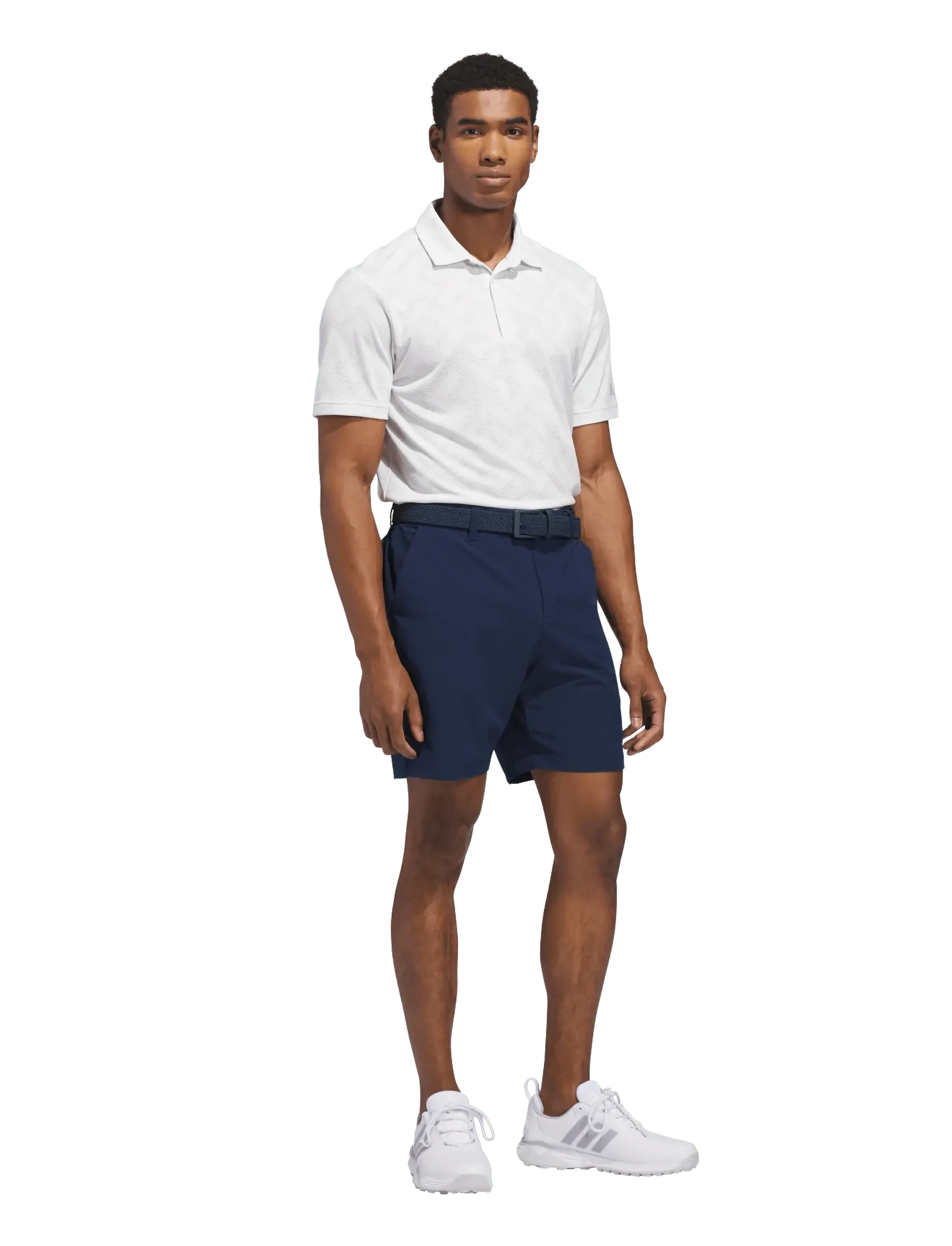 adidas Golf Ult Clsn Jacq, XL, Sport Polos, Weiß - Short-sleeved Männerswear