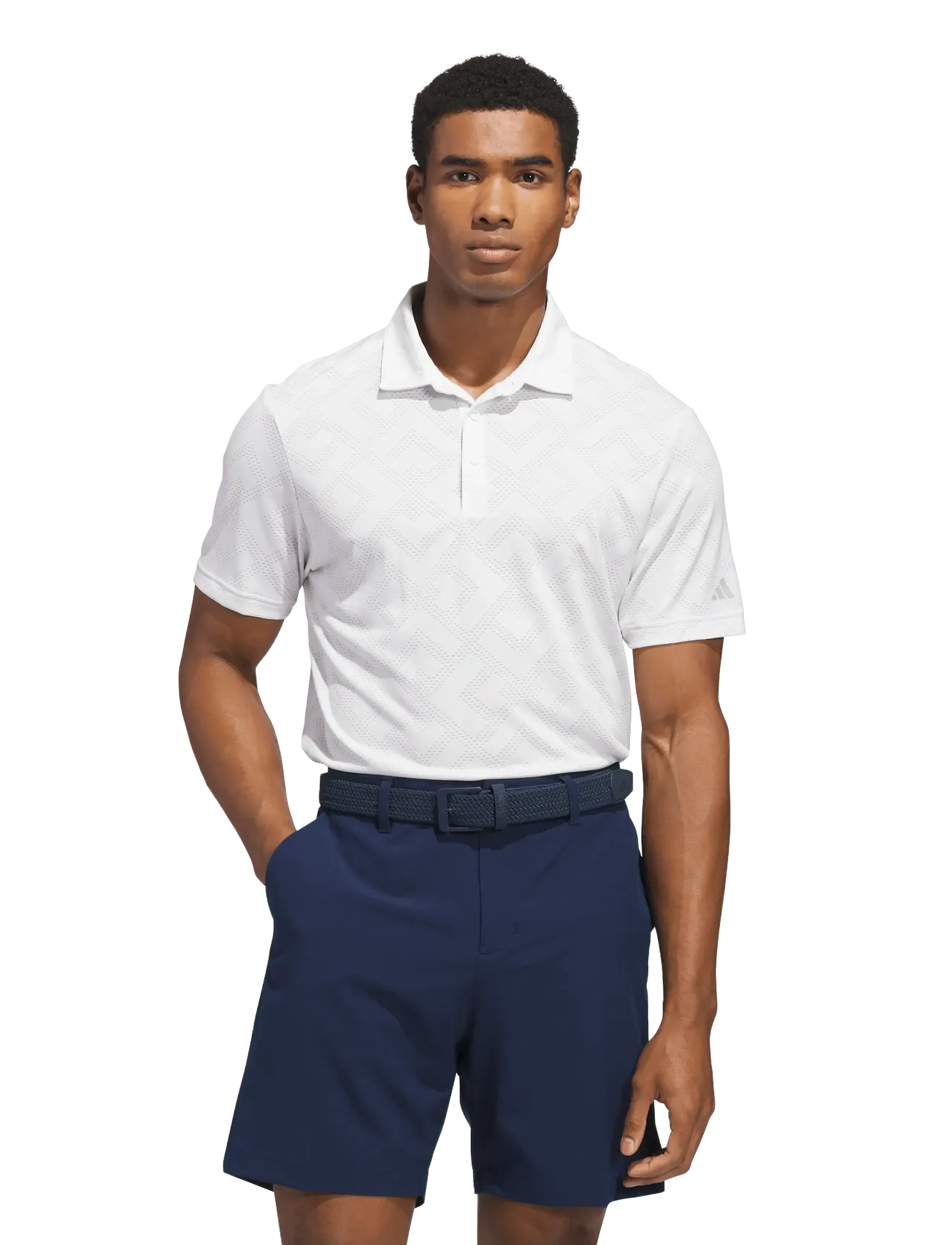 adidas Golf - ULT CLSN JACQ - toppar & t-shirts - white/gretwo - 2