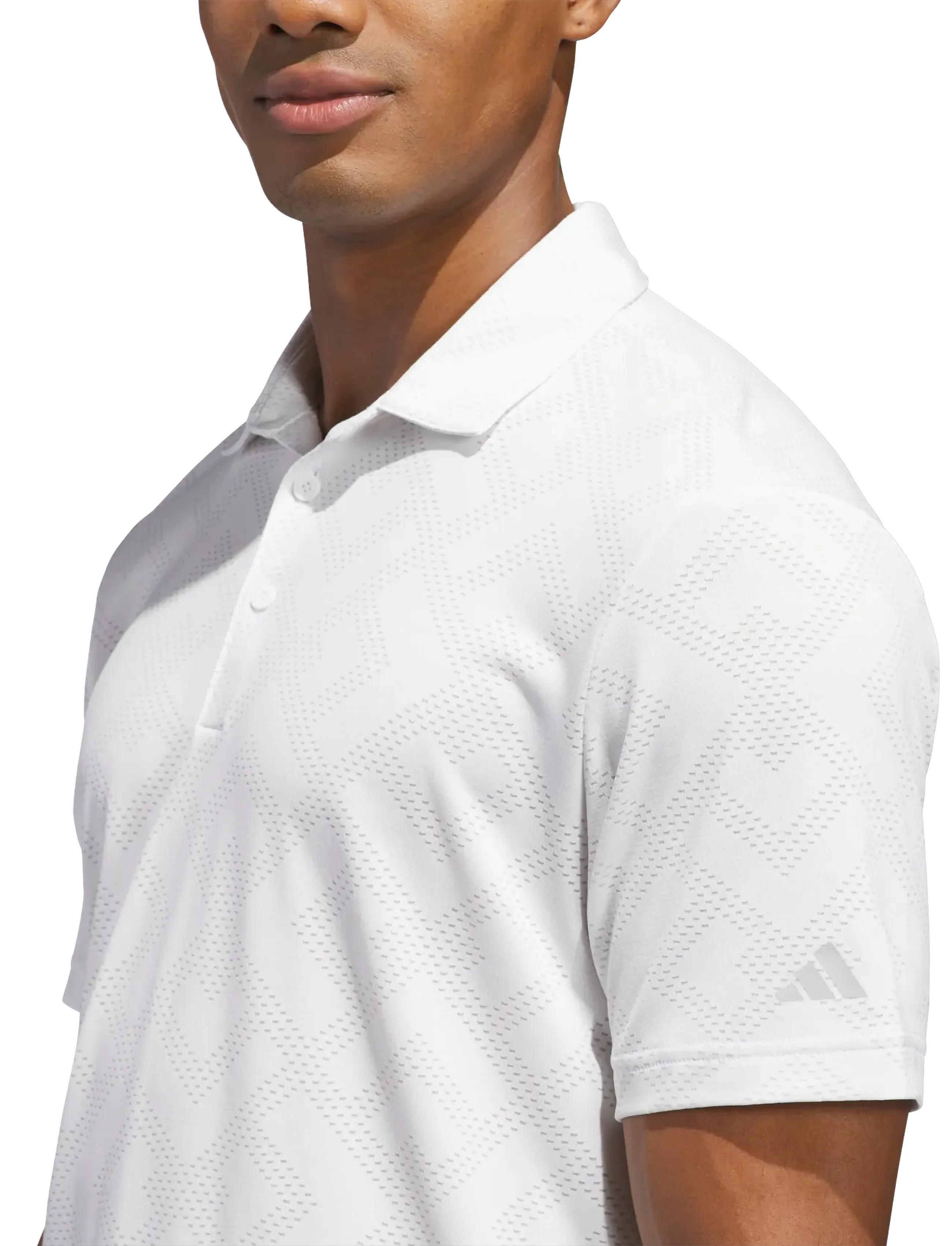 adidas Golf - ULT CLSN JACQ - toppar & t-shirts - white/gretwo - 3