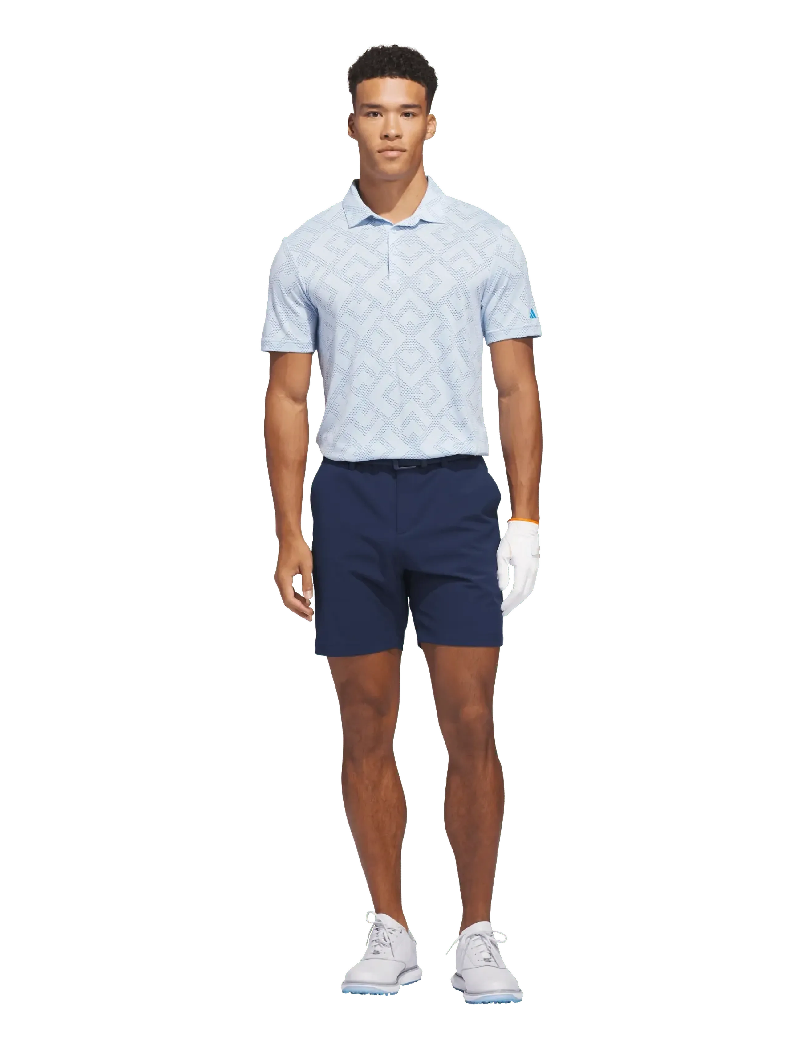 adidas Golf Ult Clsn Jacq, S, Sport Polos, Blau - Short-sleeved Männerswear