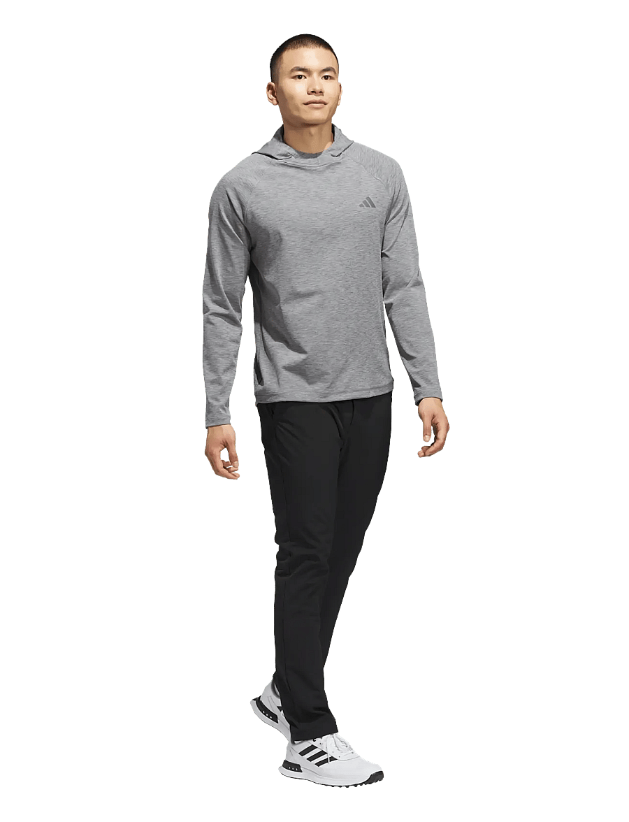 adidas Golf - ULT HTR HOODIE - overdele - blckme - 0