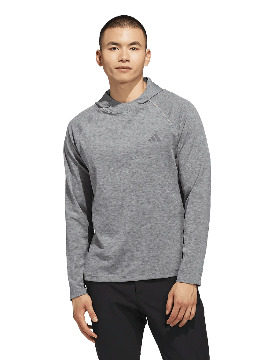 adidas Golf - ULT HTR HOODIE - overdele - blckme - 3