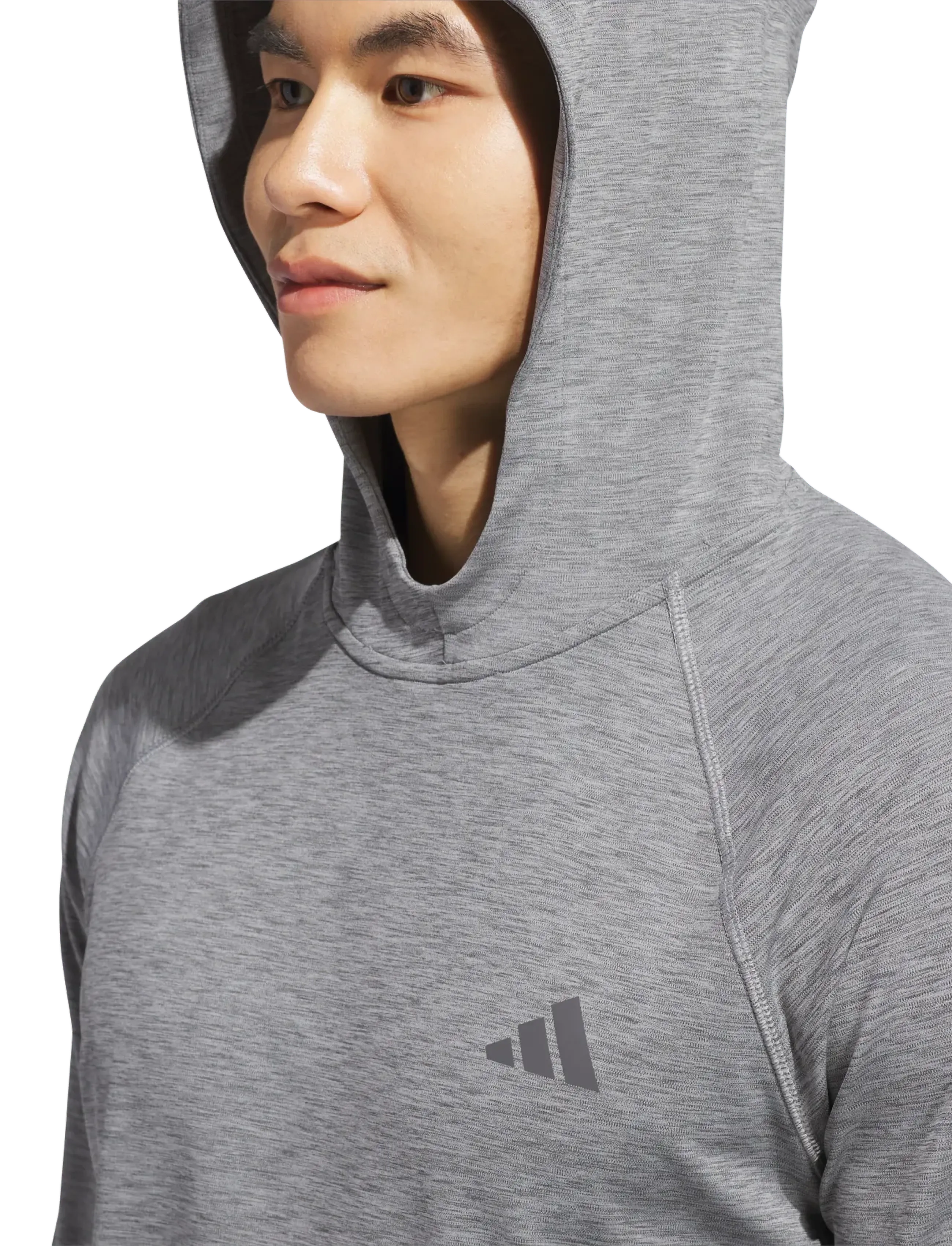 adidas Golf - ULT HTR HOODIE - overdele - blckme - 5