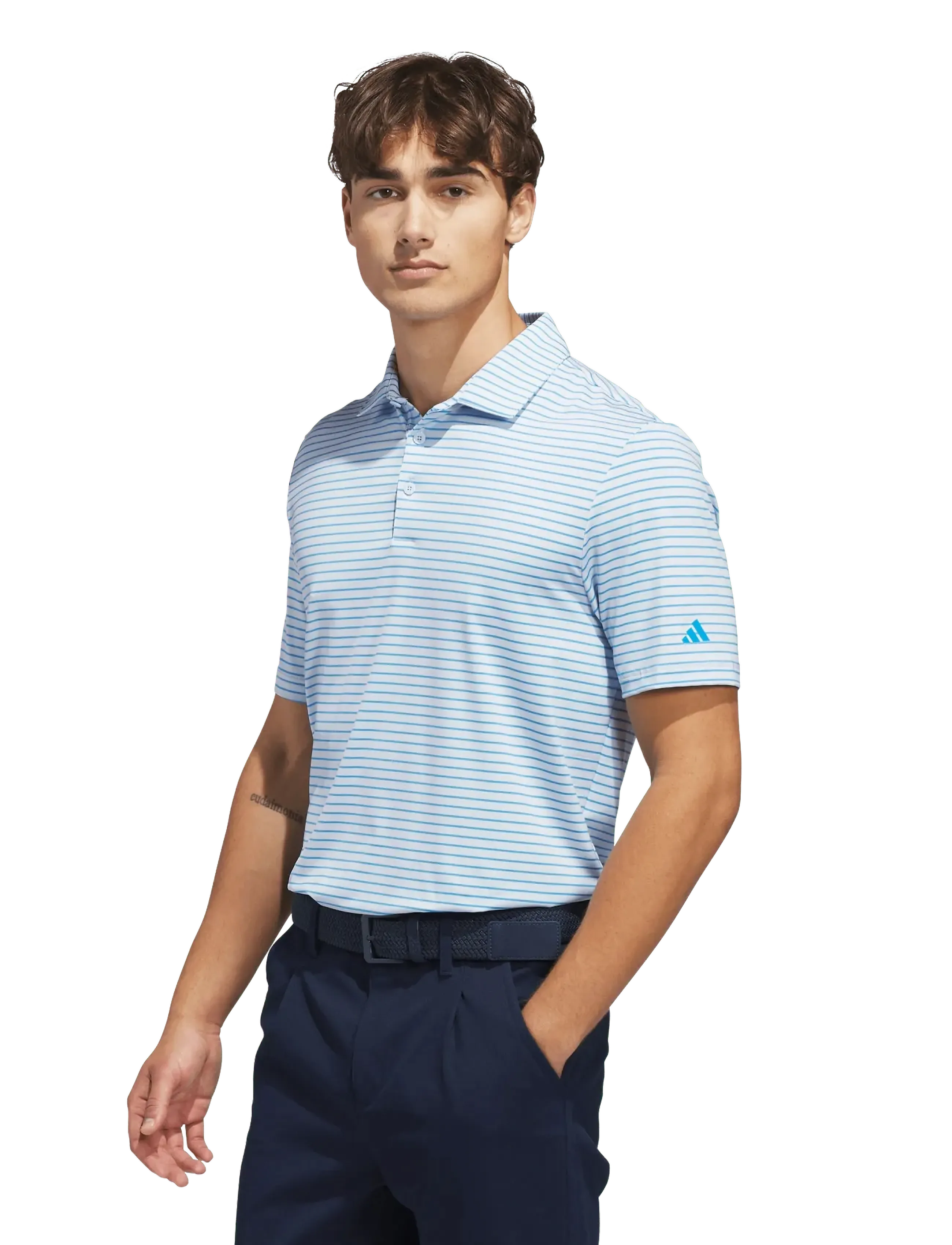 adidas Golf - PERF 2 CLR POLO - alussärgid ja t-särgid - crsk/lurabl - 2