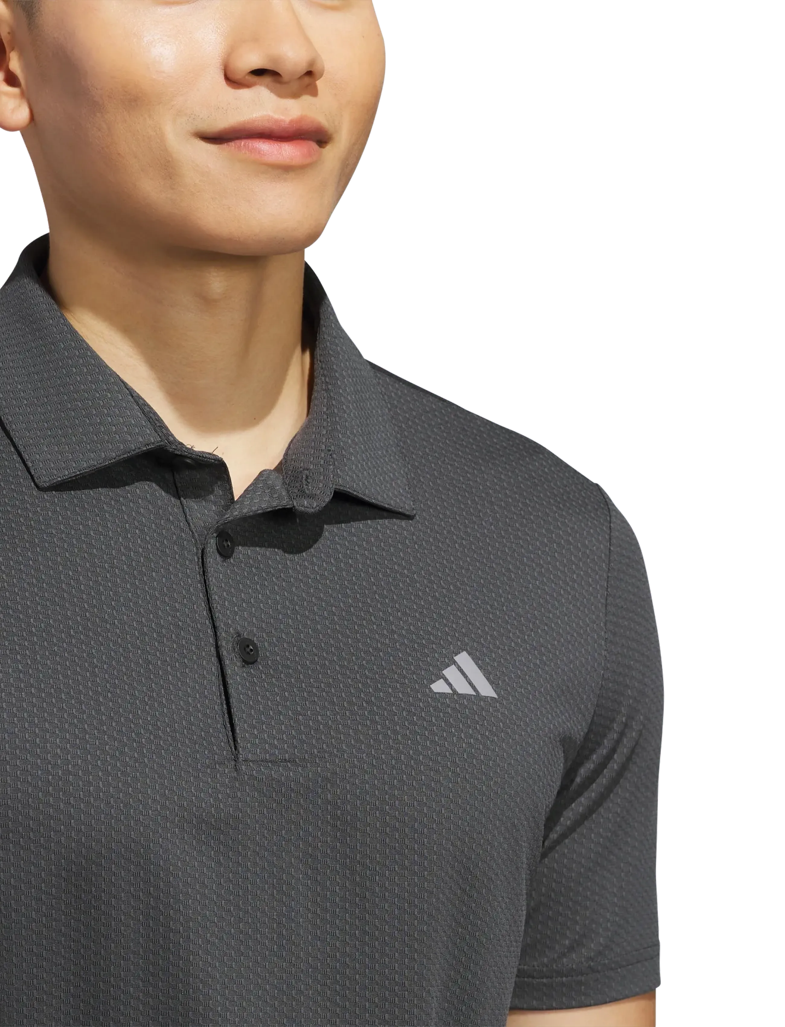 adidas Golf - PERF TXT POLO - carbon/black - 4