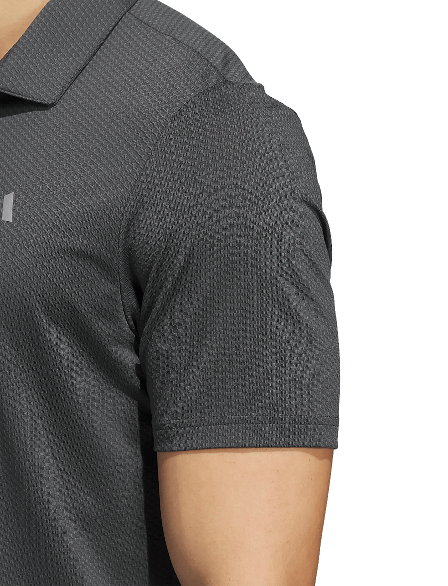 adidas Golf - PERF TXT POLO - oberteile & t-shirts - carbon/black - 5