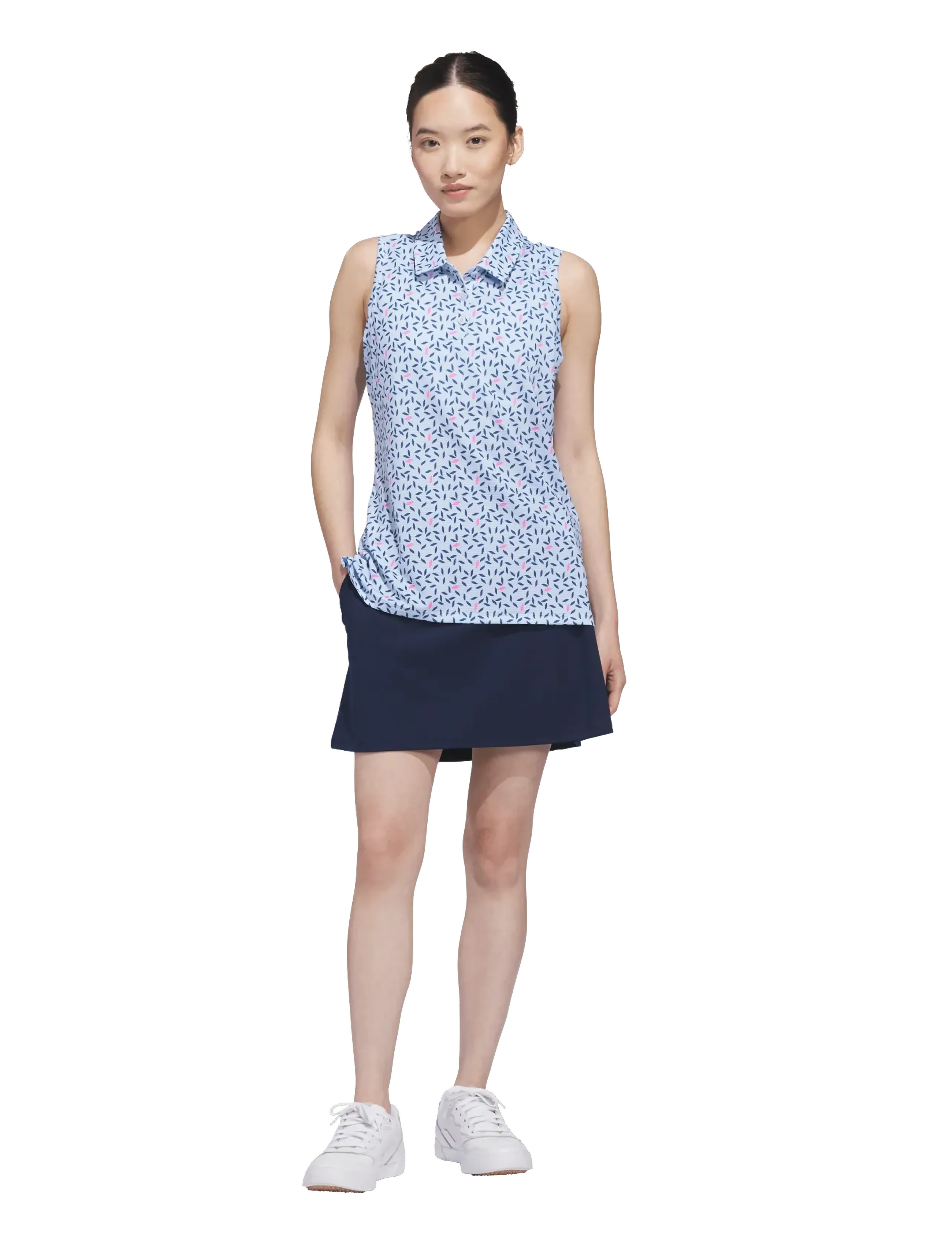 adidas Golf W Ult Sld Skt, XL, Navy, Sport Kjoler Og Nederdele > Sport Skorts, Dame