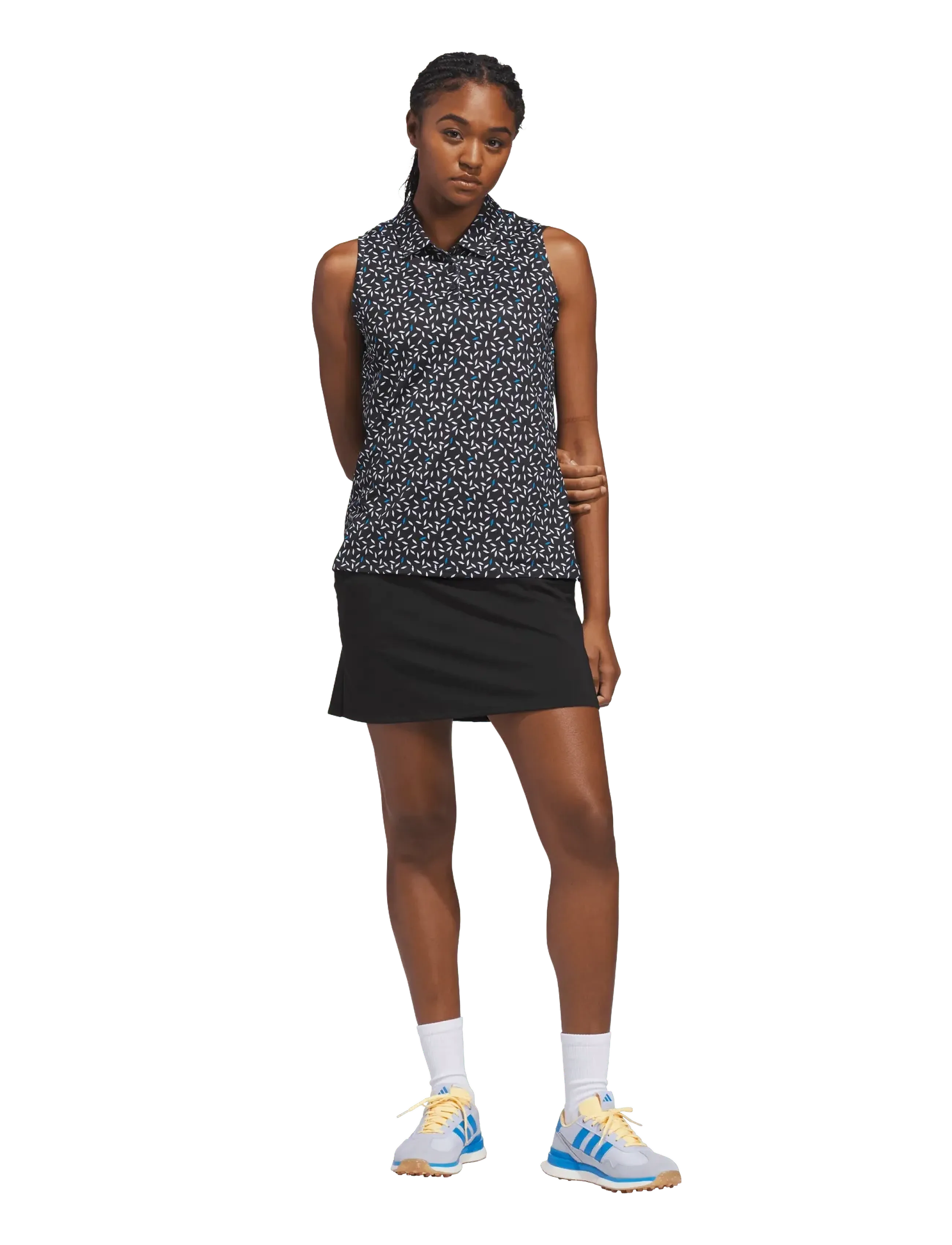 adidas Golf W Ult Sld Skt, XS, Sport Kleider & Röcke, Schwarz - Skorts, Frauen