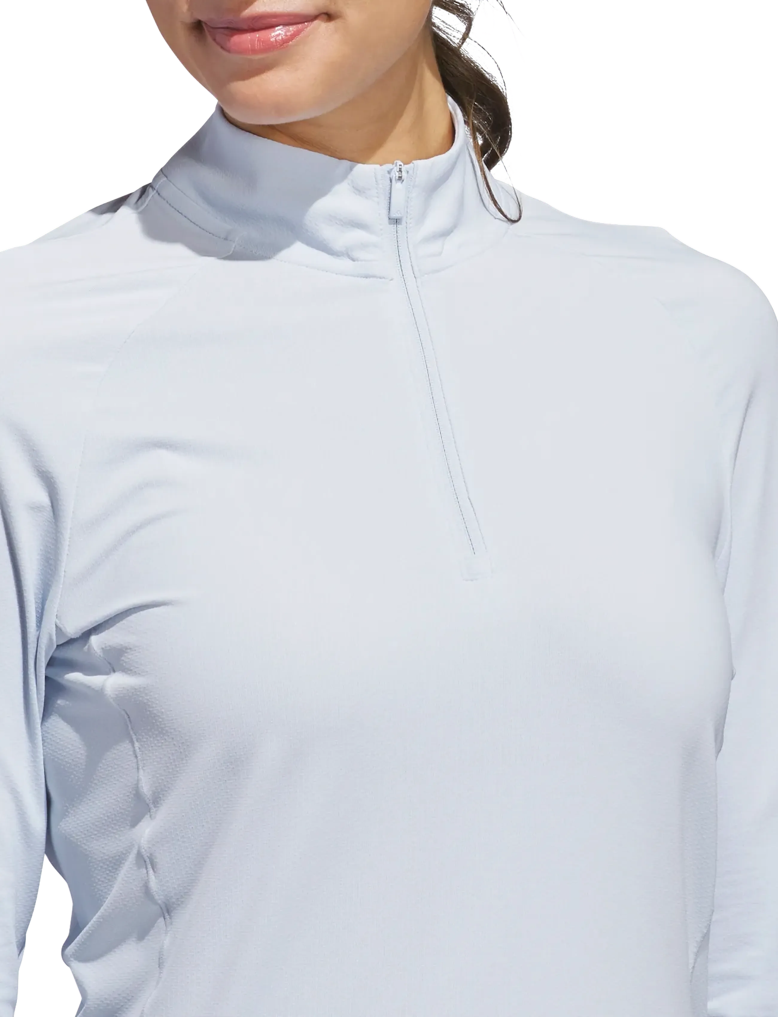 adidas Golf - W ULT SLD QTR Z - langarmshirts - crsk - 4