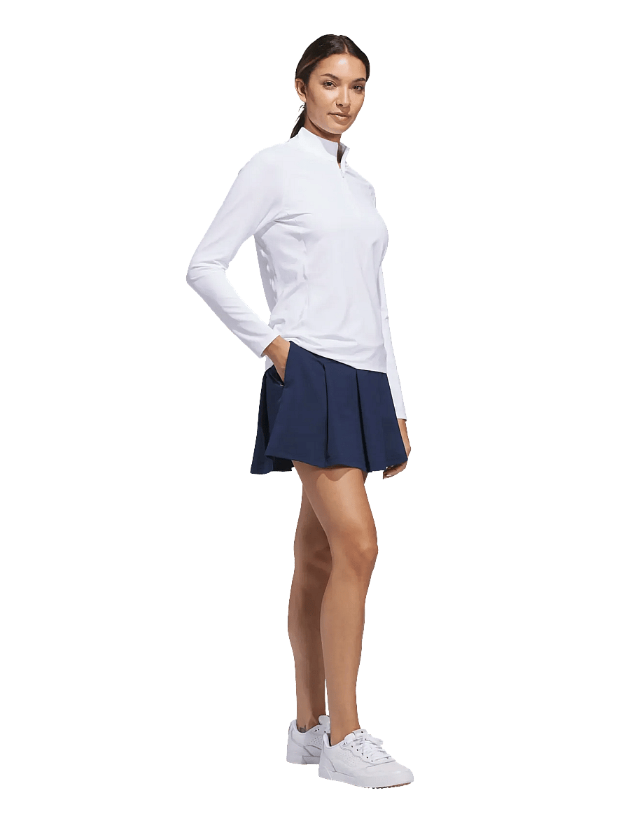 adidas Golf - W ULT SLD QTR Z - langarmshirts - white/white - 0