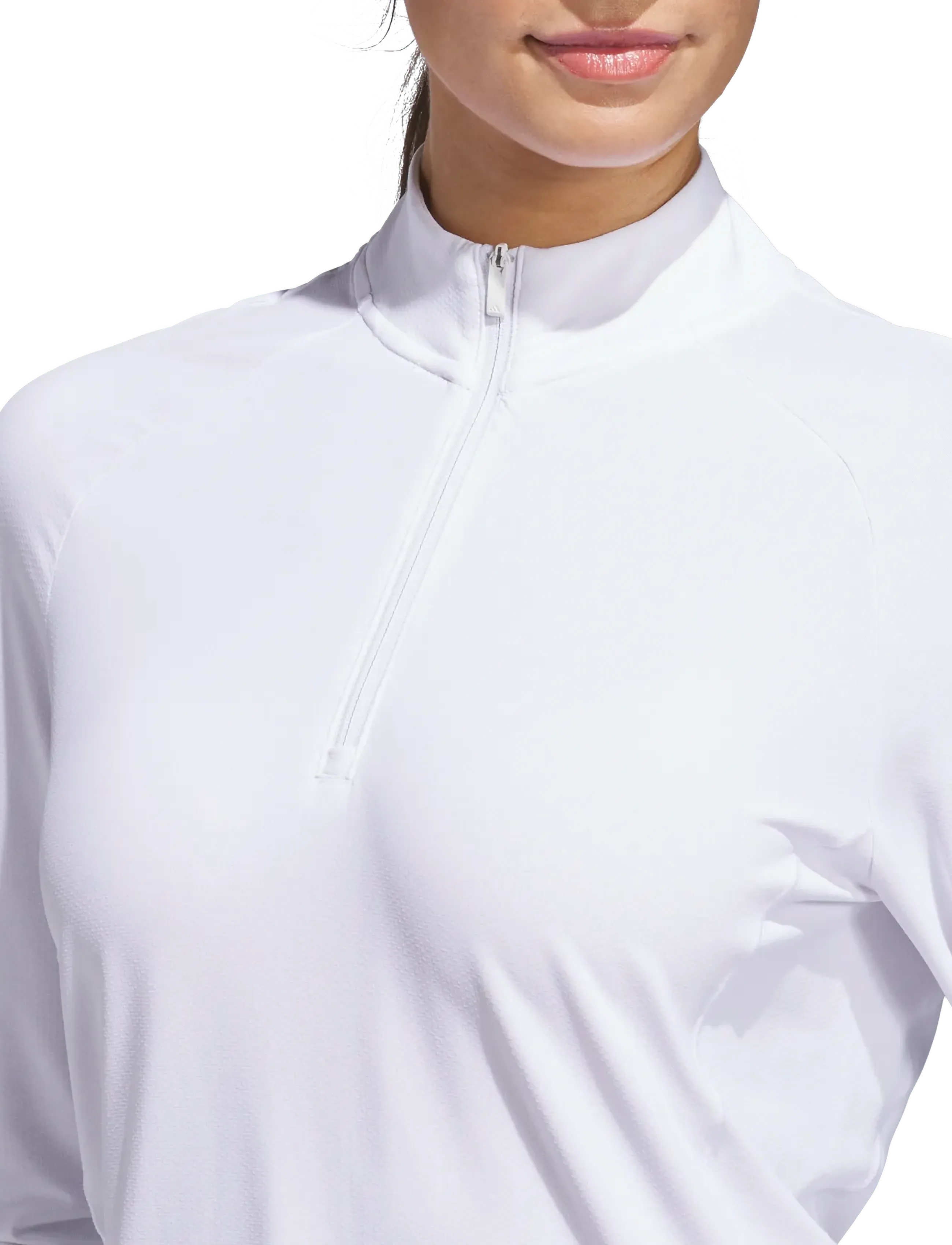 adidas Golf - W ULT SLD QTR Z - langarmshirts - white/white - 3