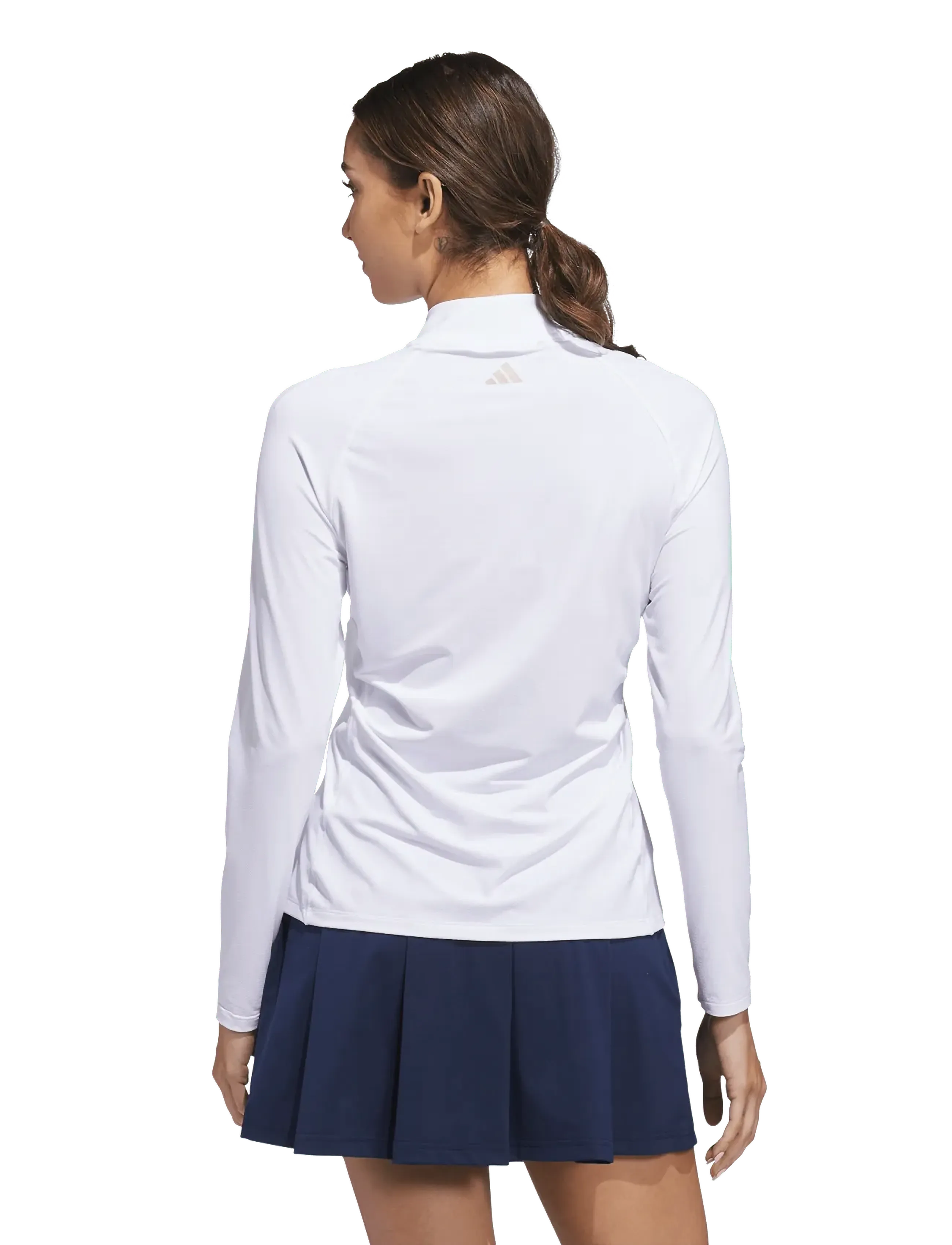 adidas Golf - W ULT SLD QTR Z - langarmshirts - white/white - 5