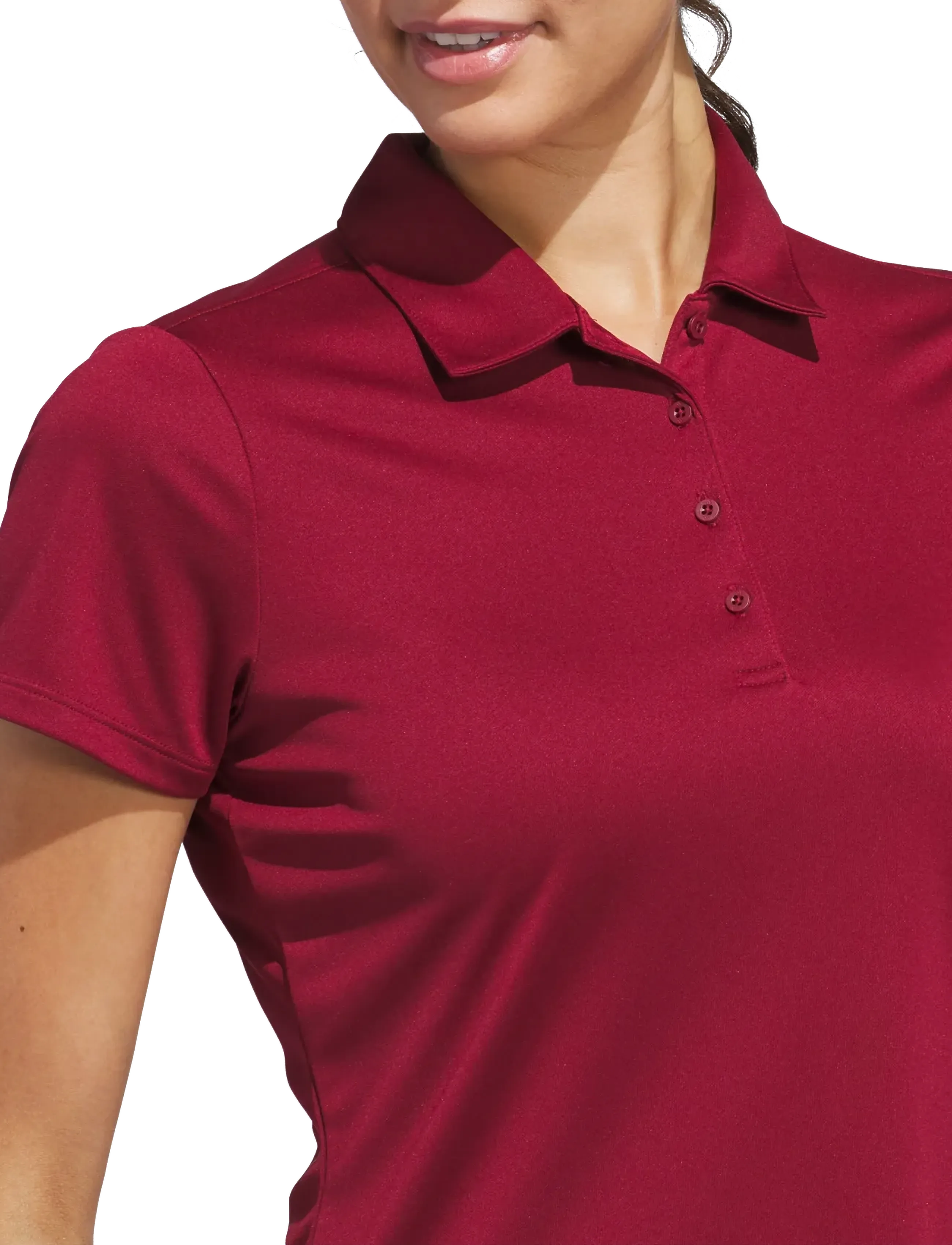 adidas Golf - W PERF SLD SS P - toppar og stuttermabolir - cburgu - 3