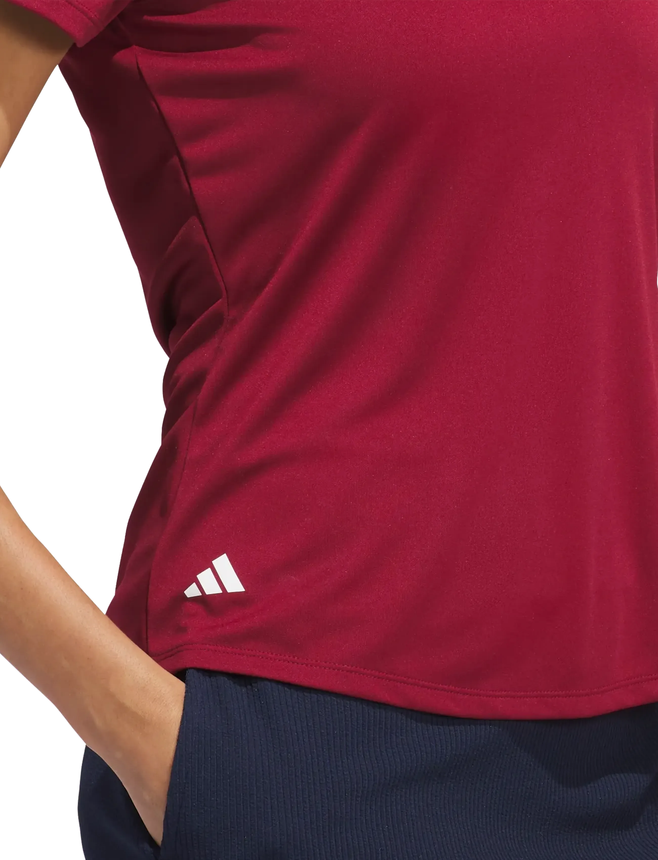 adidas Golf - W PERF SLD SS P - toppar og stuttermabolir - cburgu - 4