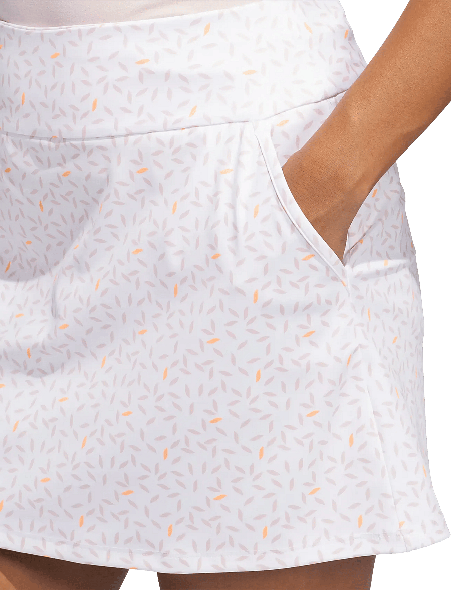 adidas Golf - W ULT PRT SKT - kleider & röcke - white - 3