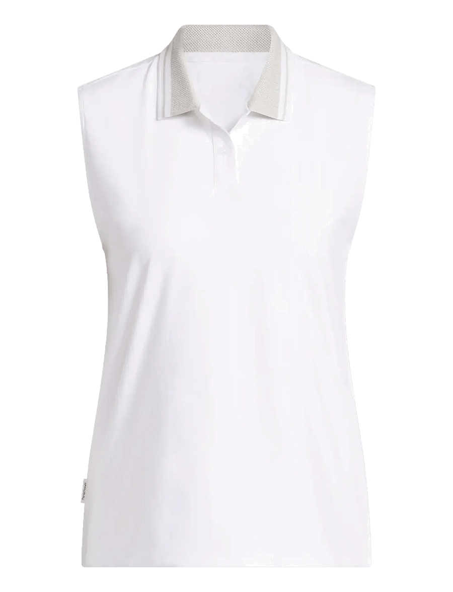 adidas Golf - W BTC TWST SL - tops & t-shirts - white/wonalu - 1