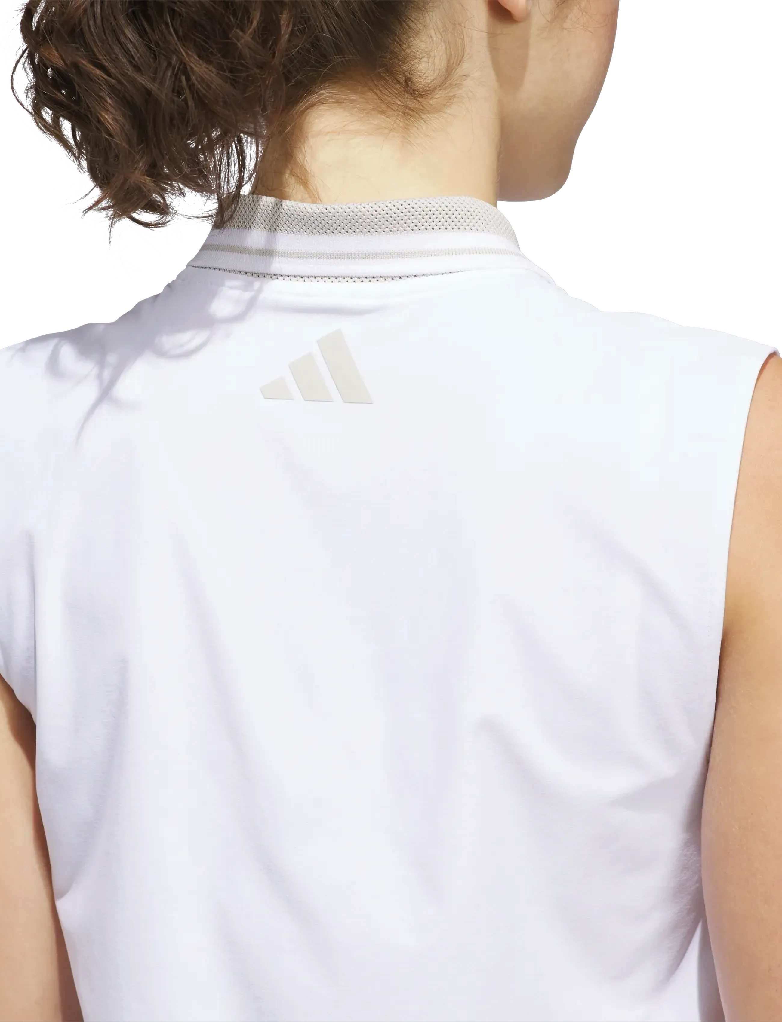 adidas Golf - W  BTC TWST SL - polos - white/wonalu - 4