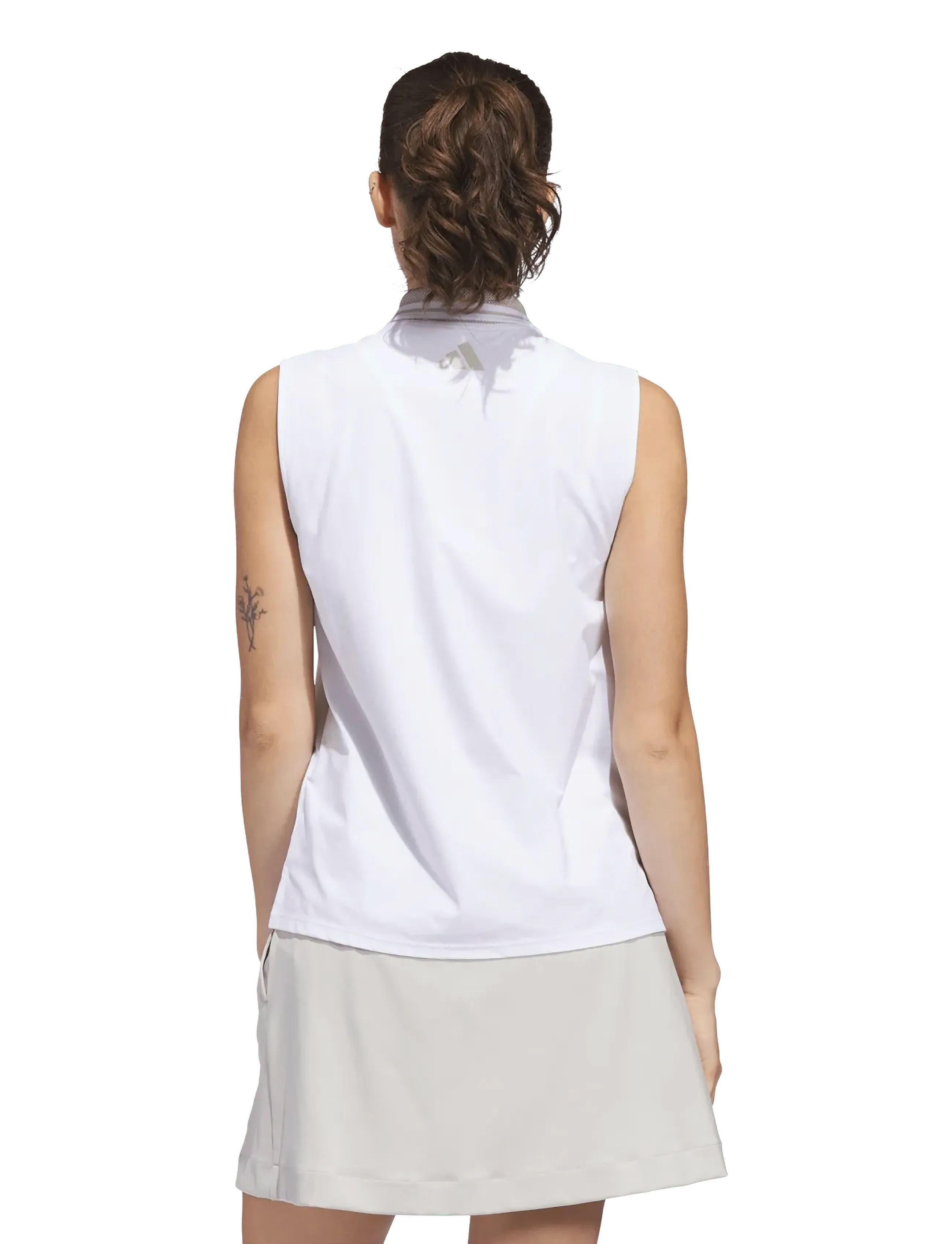 adidas Golf - W  BTC TWST SL - polos - white/wonalu - 5