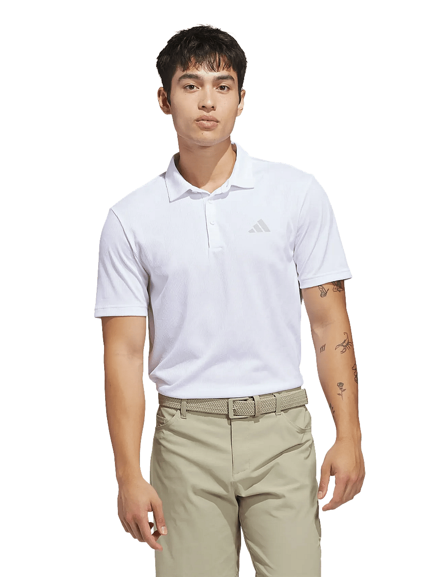adidas Golf - ULT CLIMA JACQ - toppar & t-shirts - white - 2