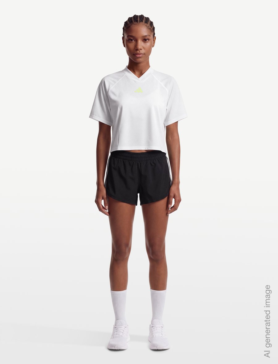 adidas Golf - W BTC SS TOP - t-shirts - white - 0
