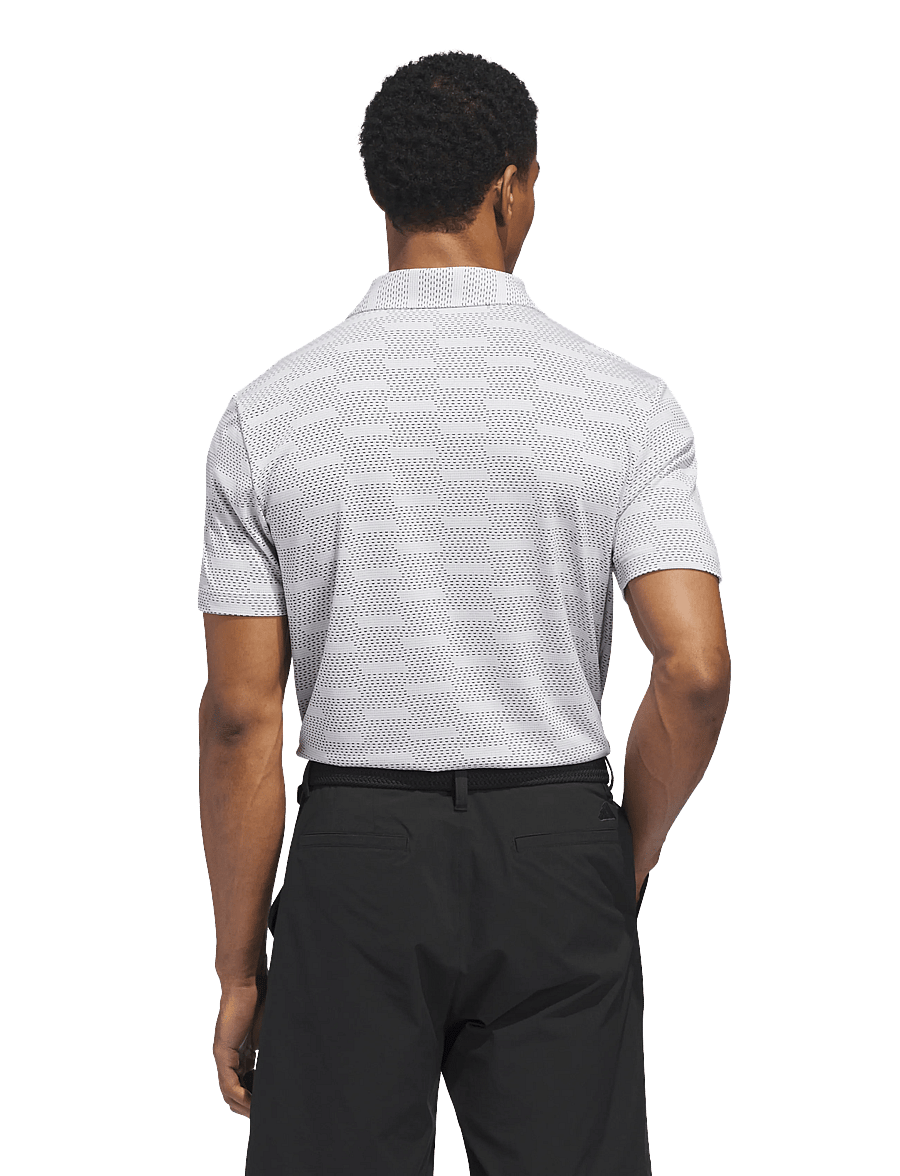 adidas Golf - ULT JACQUARD - polo's - white - 3