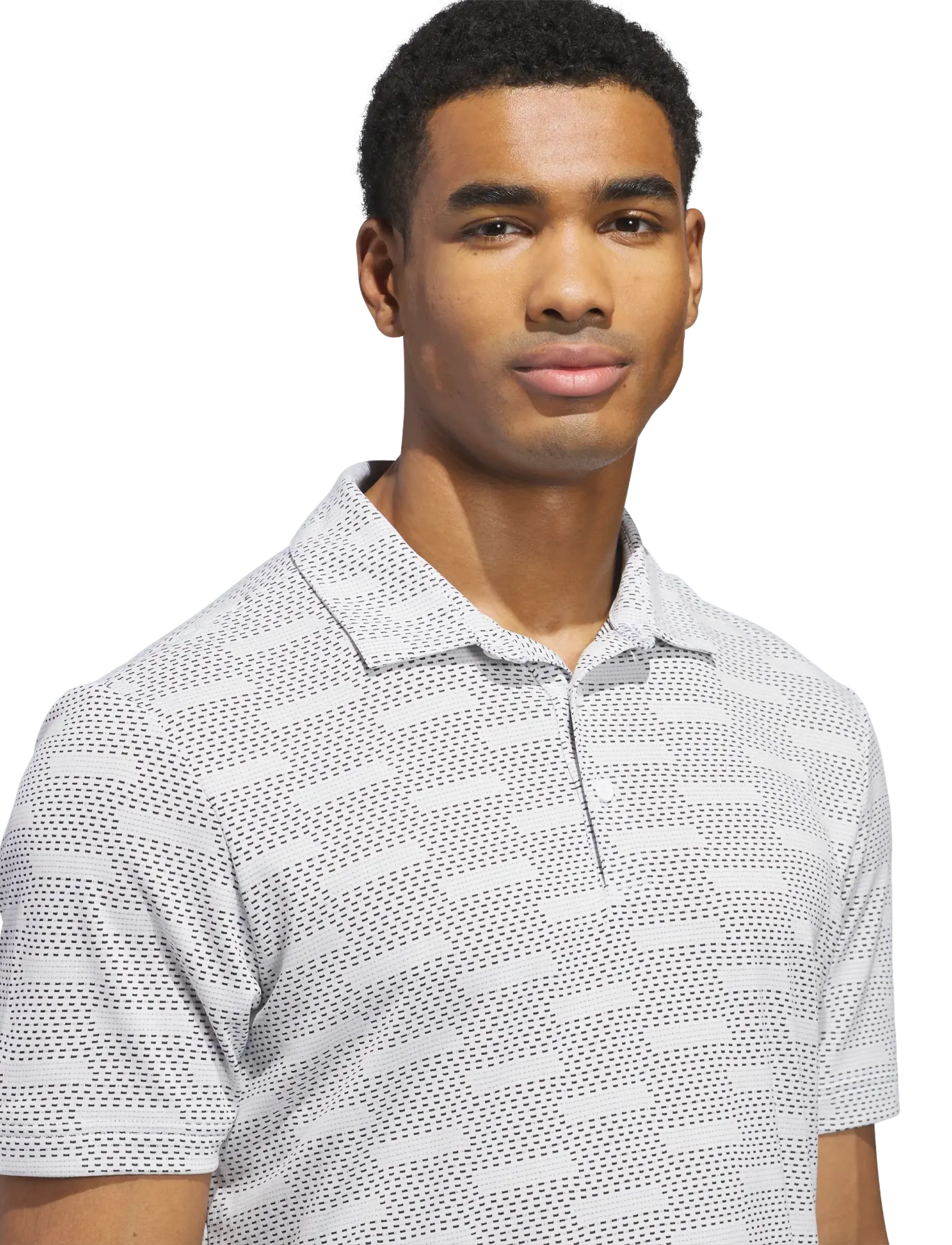 adidas Golf - ULT JACQUARD - oberteile & t-shirts - white - 3