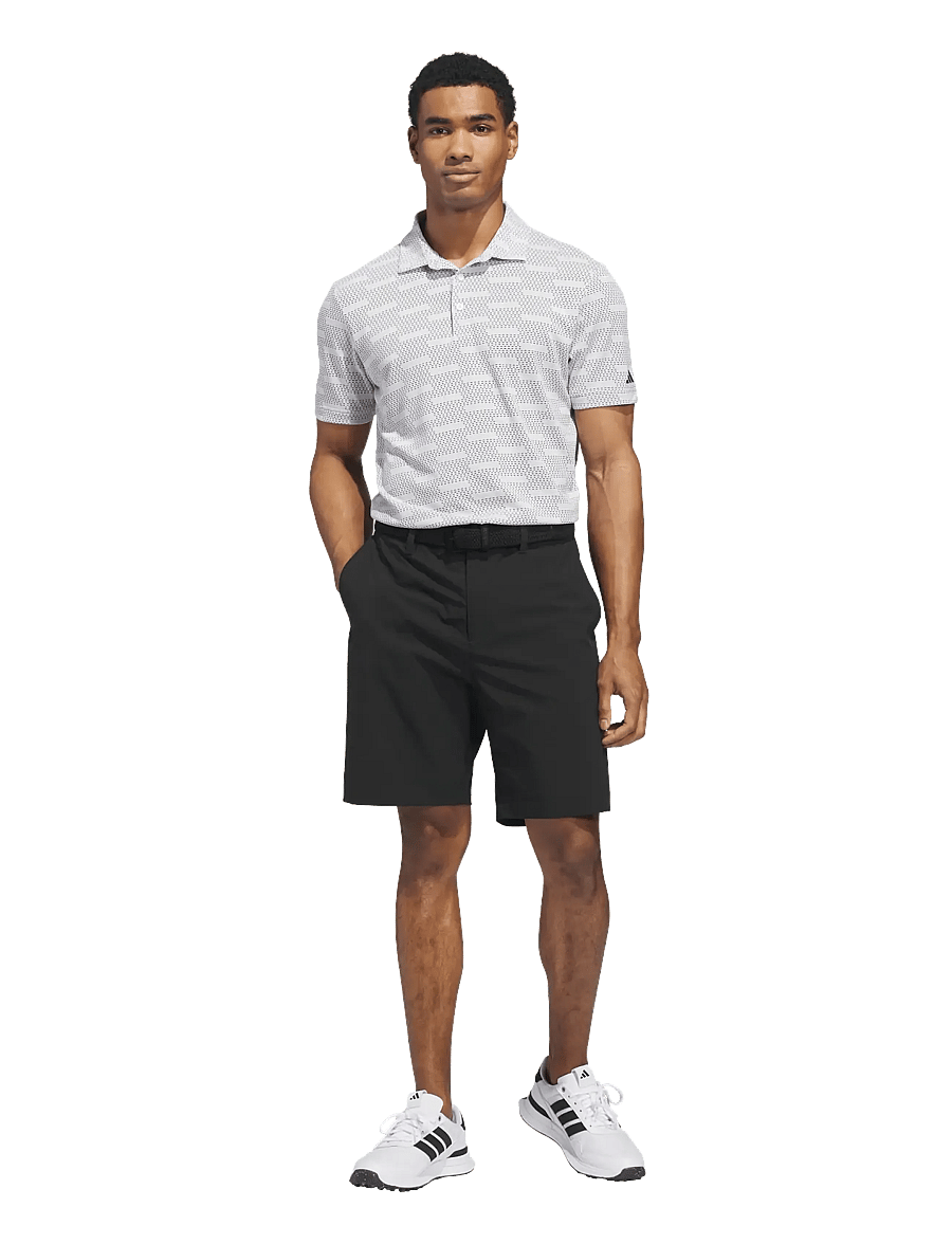 adidas Golf - ULT JACQUARD - oberteile & t-shirts - white - 4