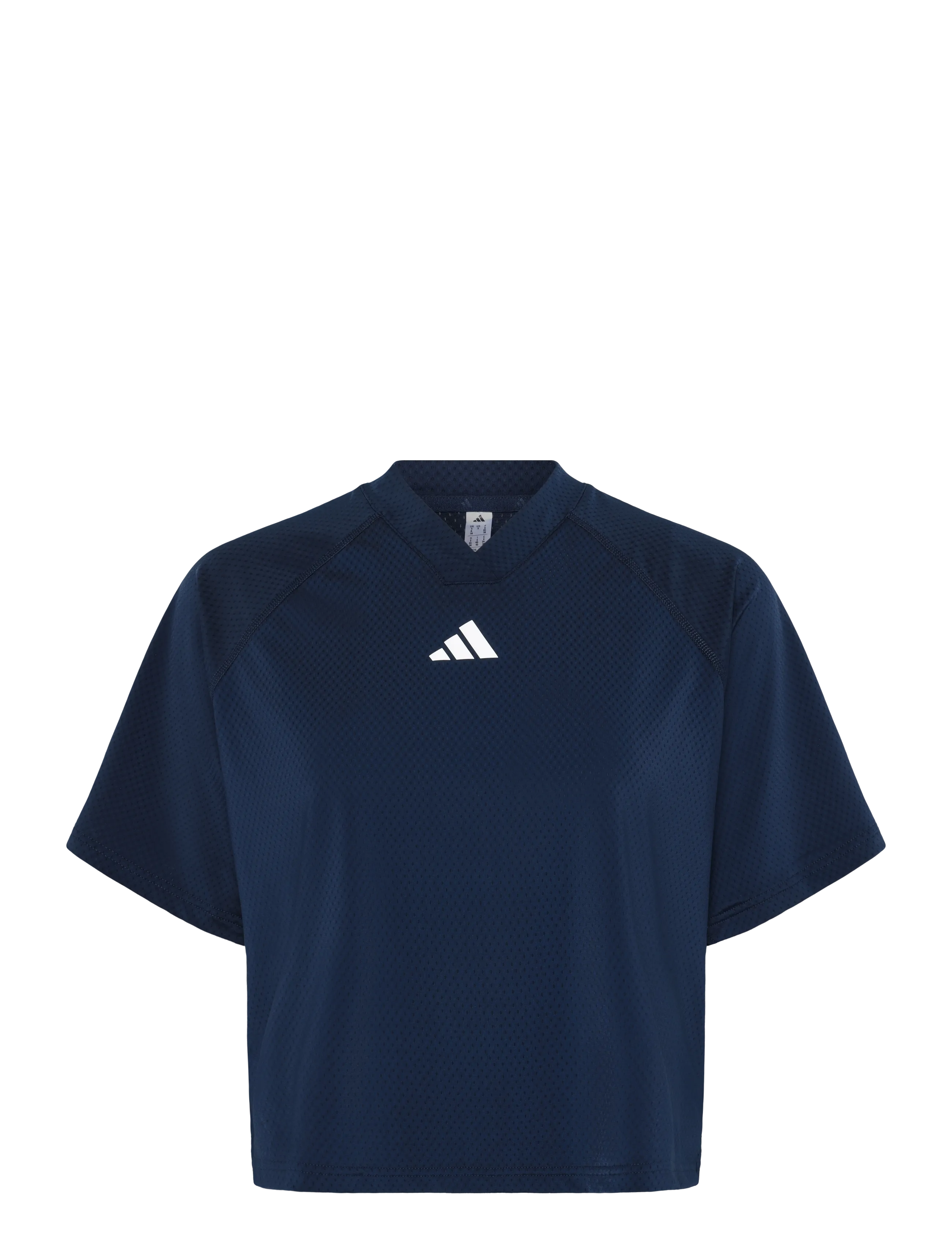 adidas Golf W Btc Ss Top, Kvinder, Cropped Træningstop, Navy, Str: XXL