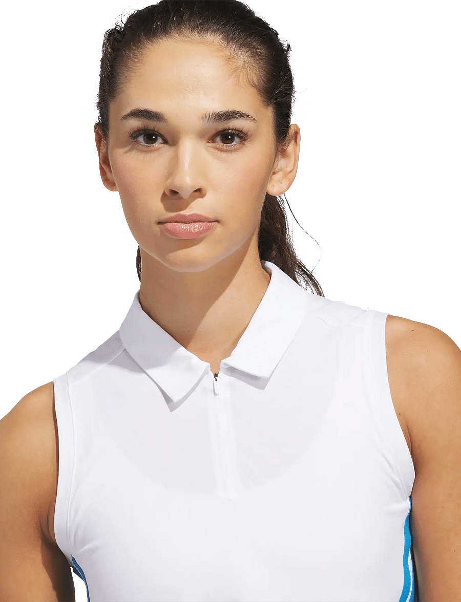 adidas Golf - W BTC TK CRP P - crop-tops - white - 3