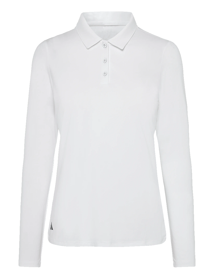adidas Golf - W SLD LS P - långärmade tröjor - white - 0