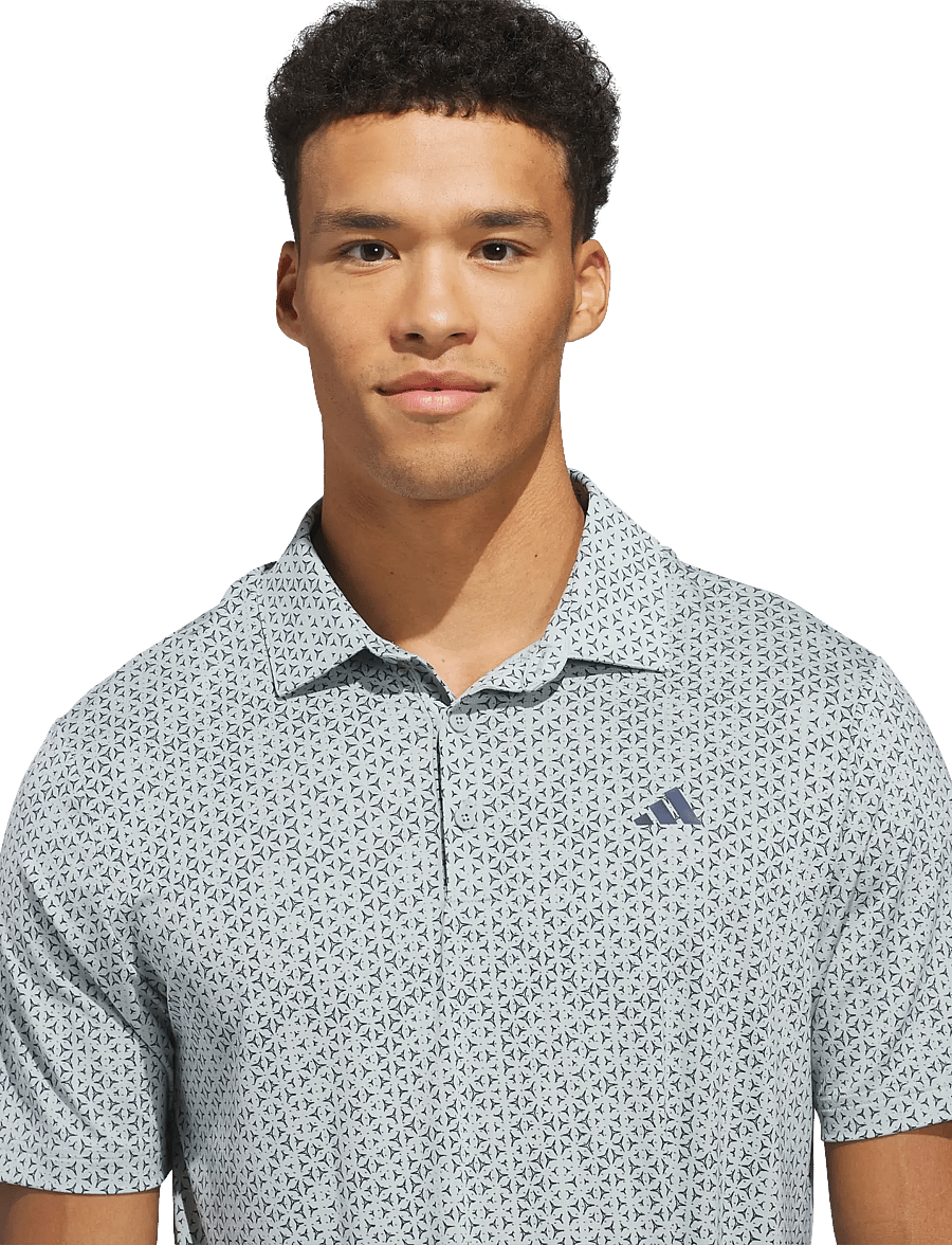 adidas Golf - ULT MSH CL PRT2 - oberteile & t-shirts - wosa/conavy - 3