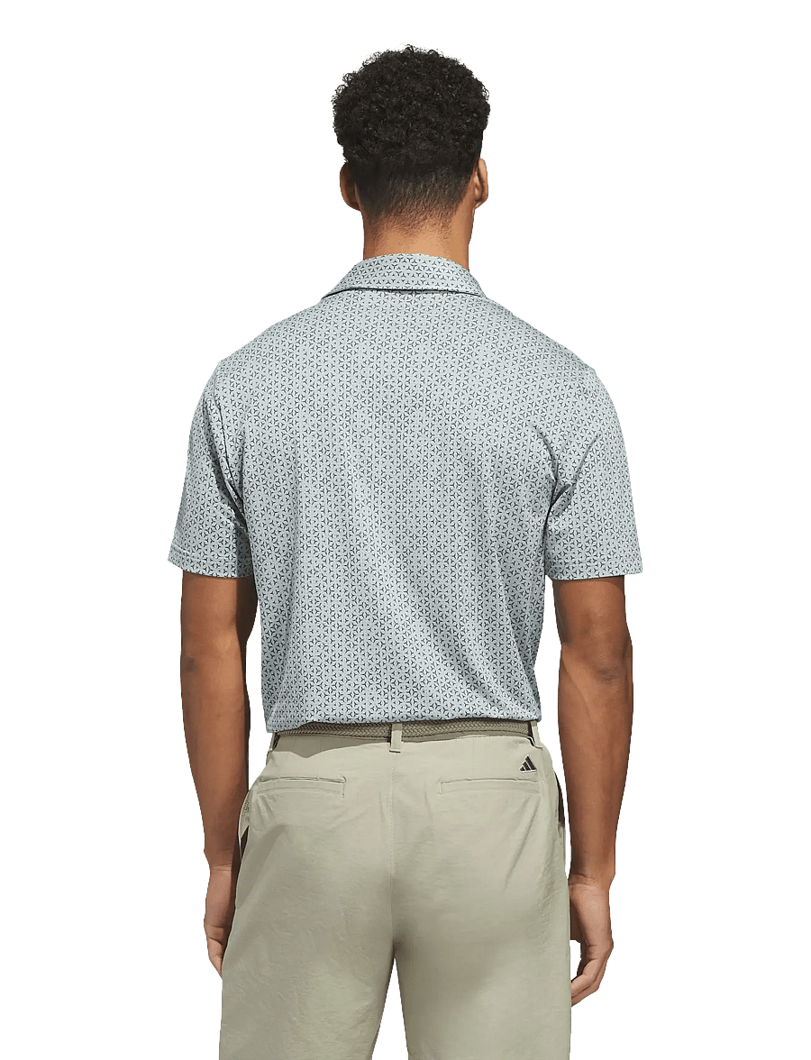 adidas Golf - ULT MSH CL PRT2 - oberteile & t-shirts - wosa/conavy - 5