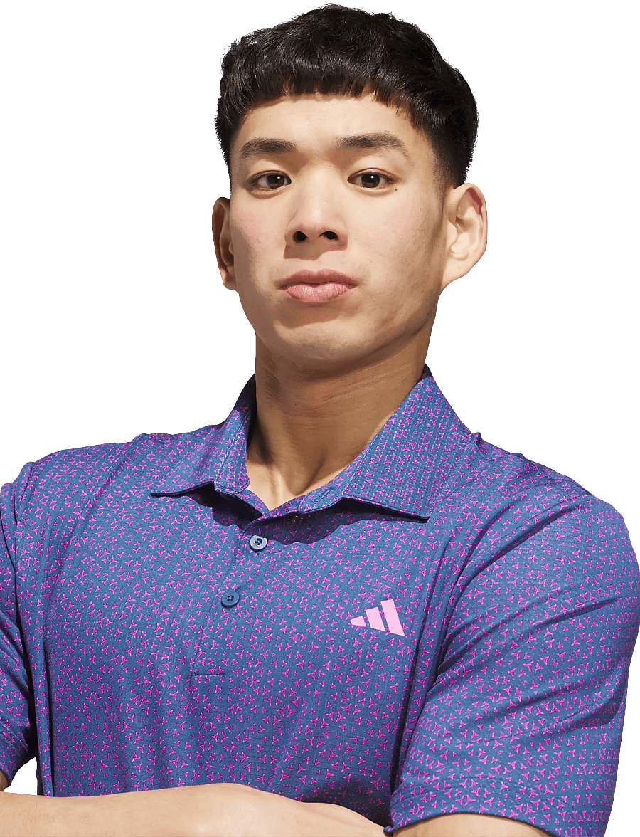 adidas Golf - ULT MSH CL PRT2 - alussärgid ja t-särgid - dupe/lucpnk - 3
