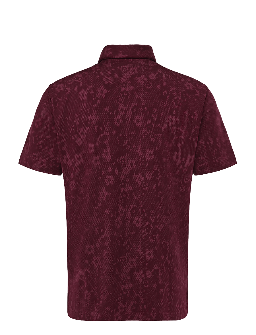 adidas Golf - ULT+ BTTR PRINT - polos - maroon - 2