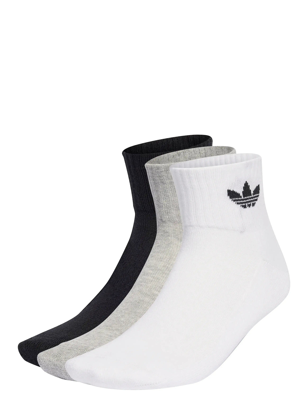 adidas Originals 1/4 Socks 3P - - 34-36 1