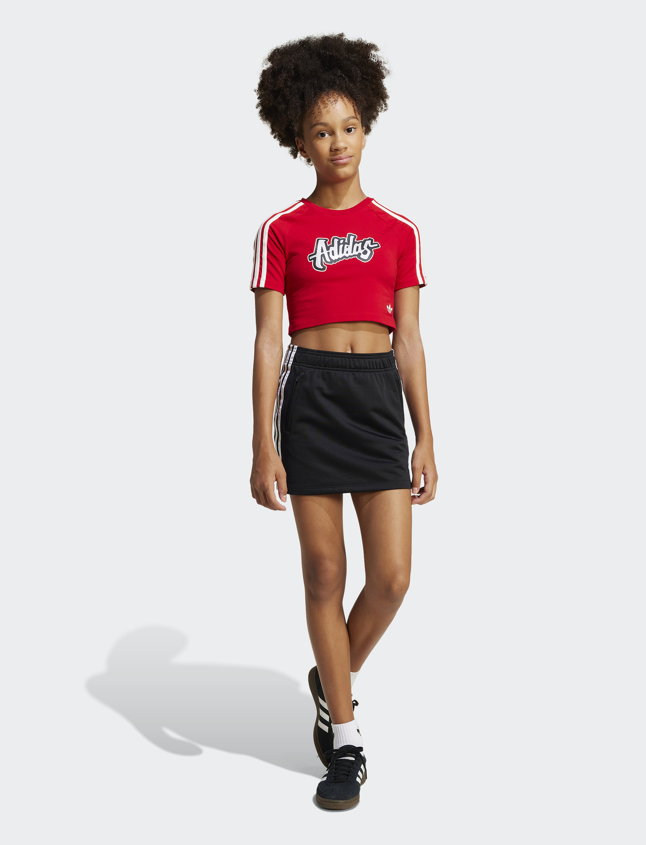 adidas Originals Firebird Skirt - Black - 128