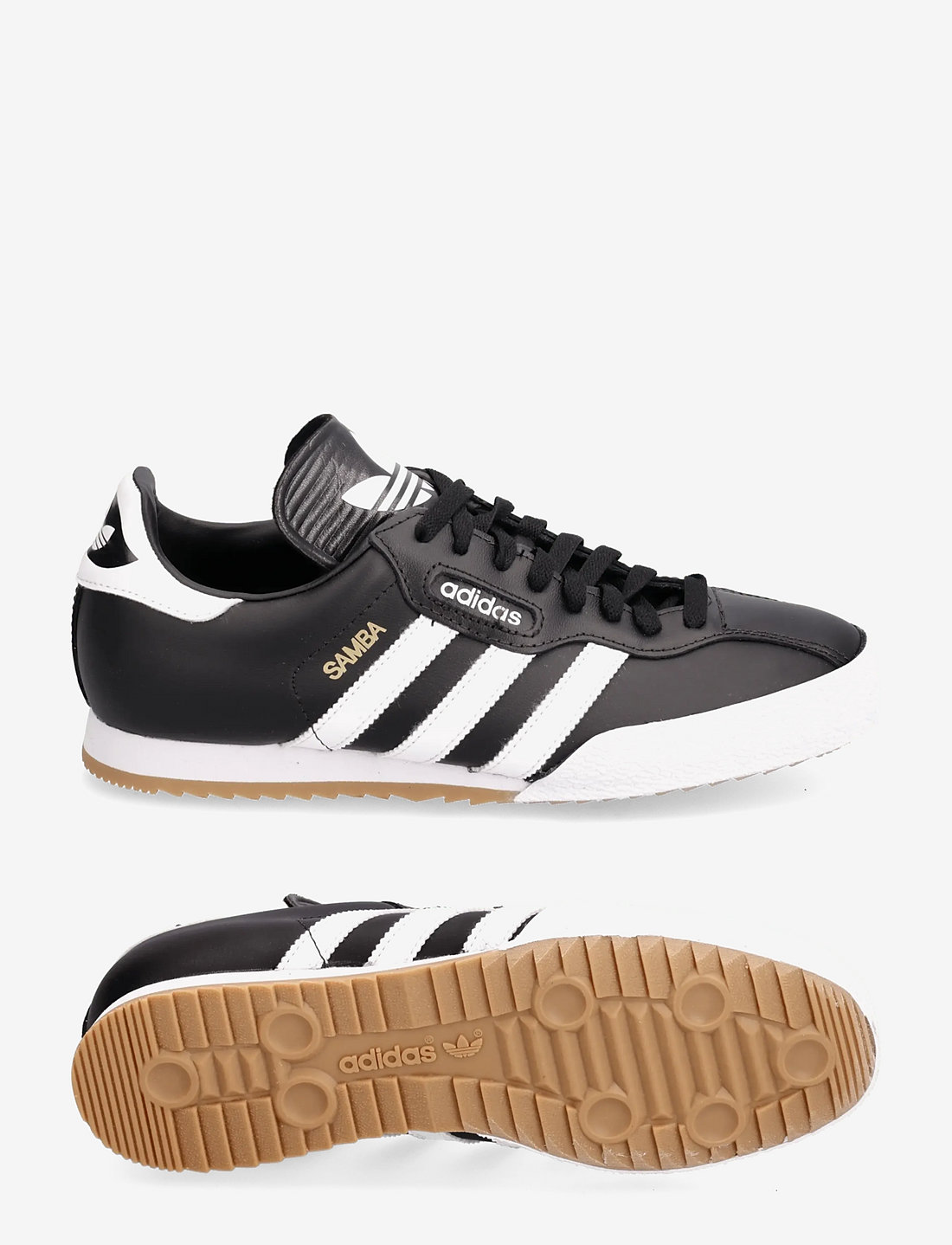 Adidas samba original black leather best sale