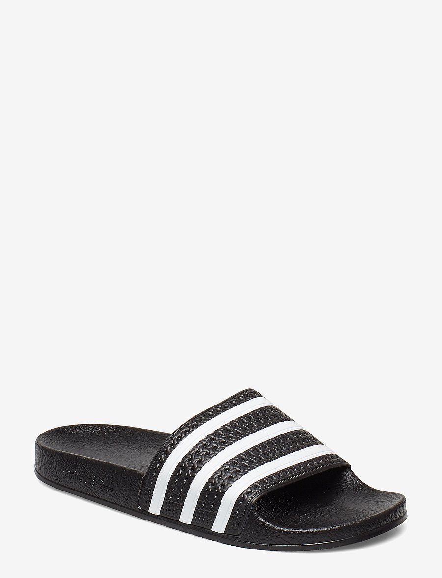 adidas Originals - ADILETTE - apsipirkite pagal stilių - cblack/white/cblack - 0
