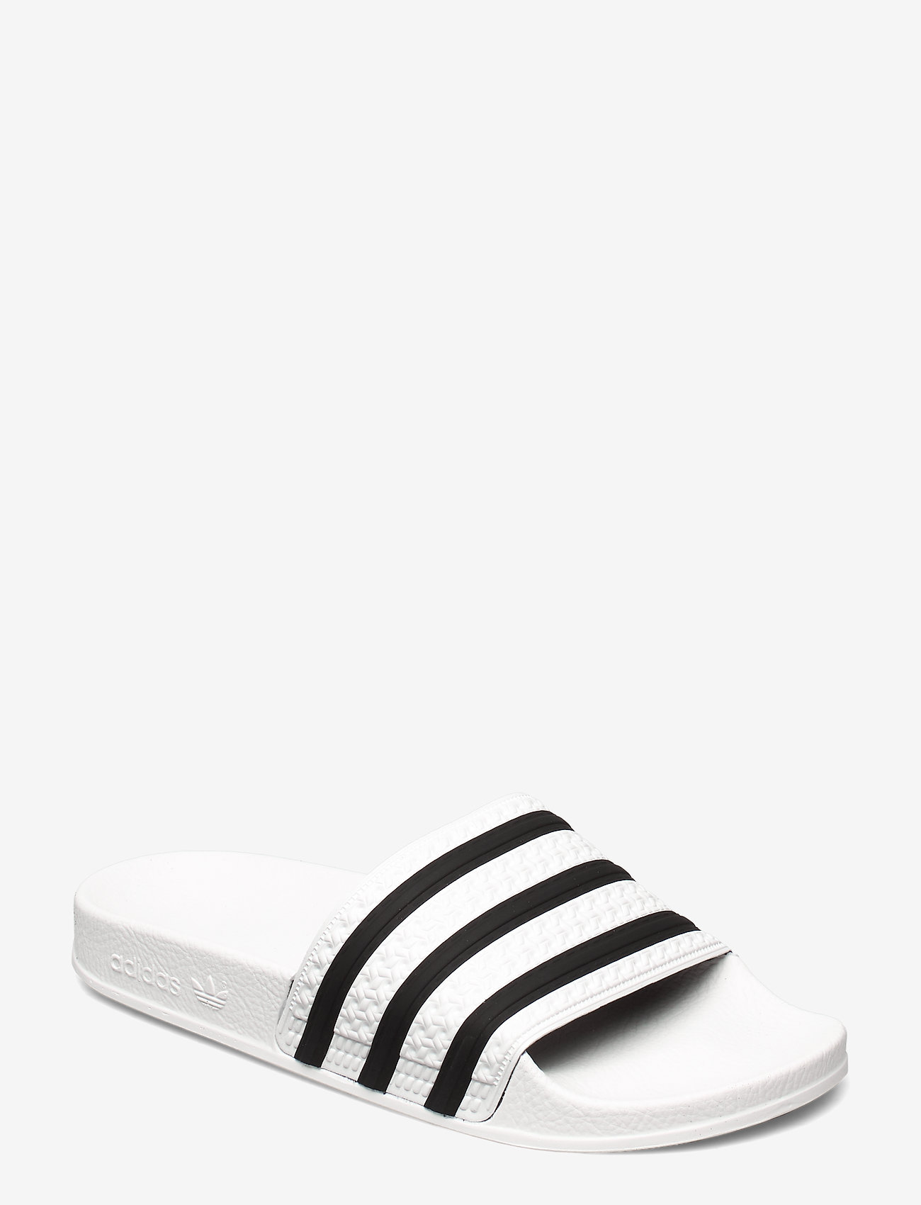 adidas Originals - ADILETTE - badesko & badesandaler - white/cblack/white - 0