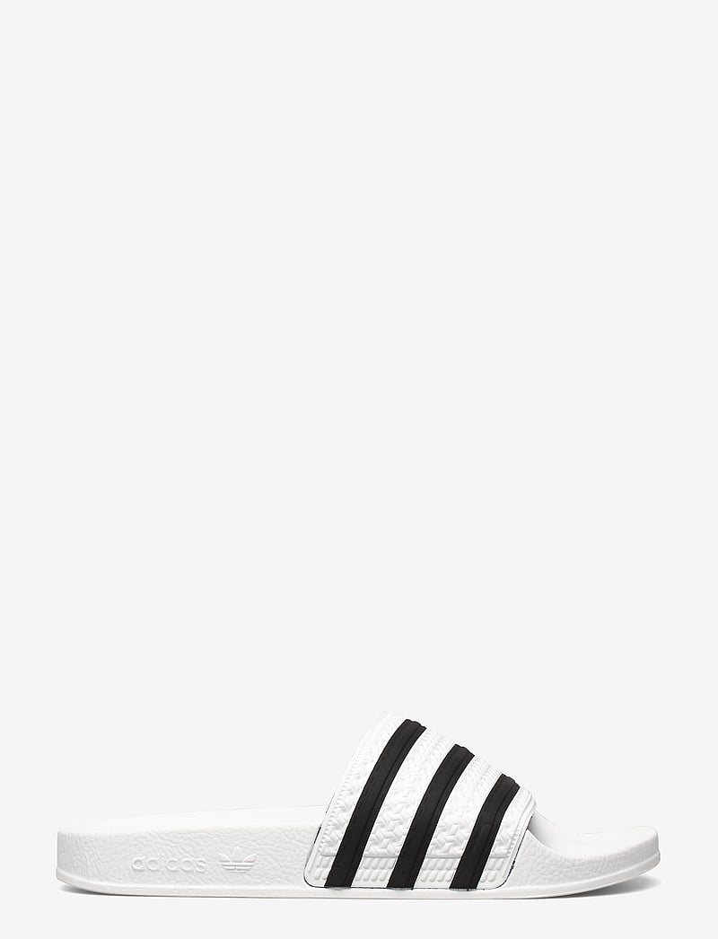 adidas Originals - ADILETTE - badesko & badesandaler - white/cblack/white - 1