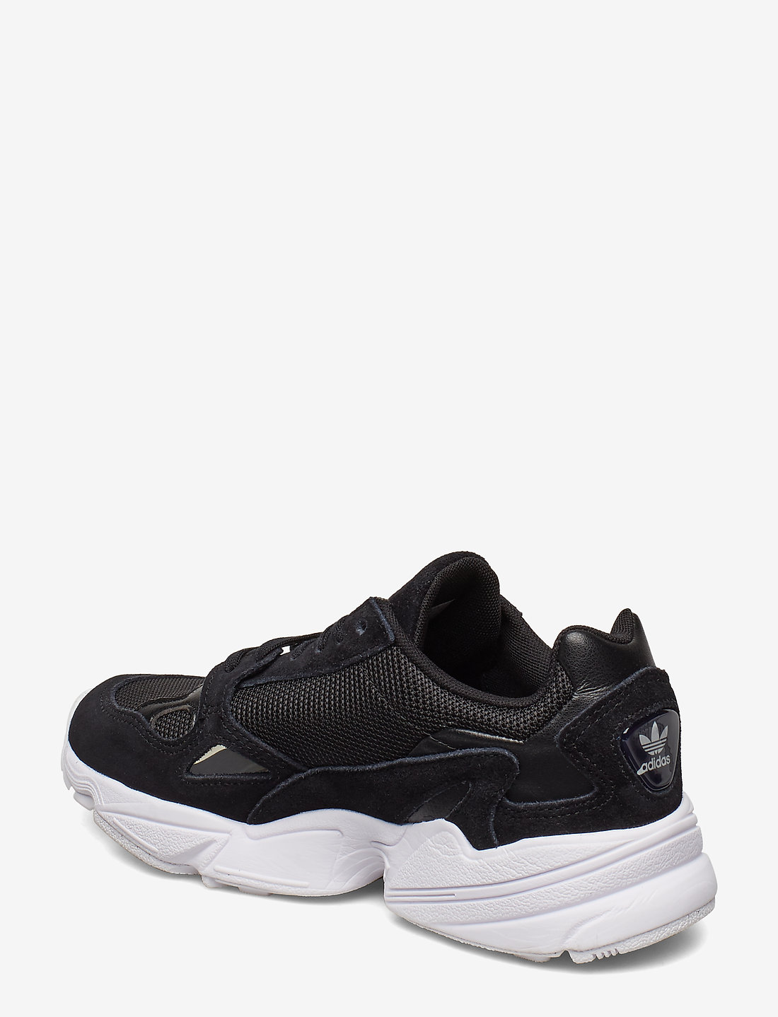 Falcon w sales adidas black