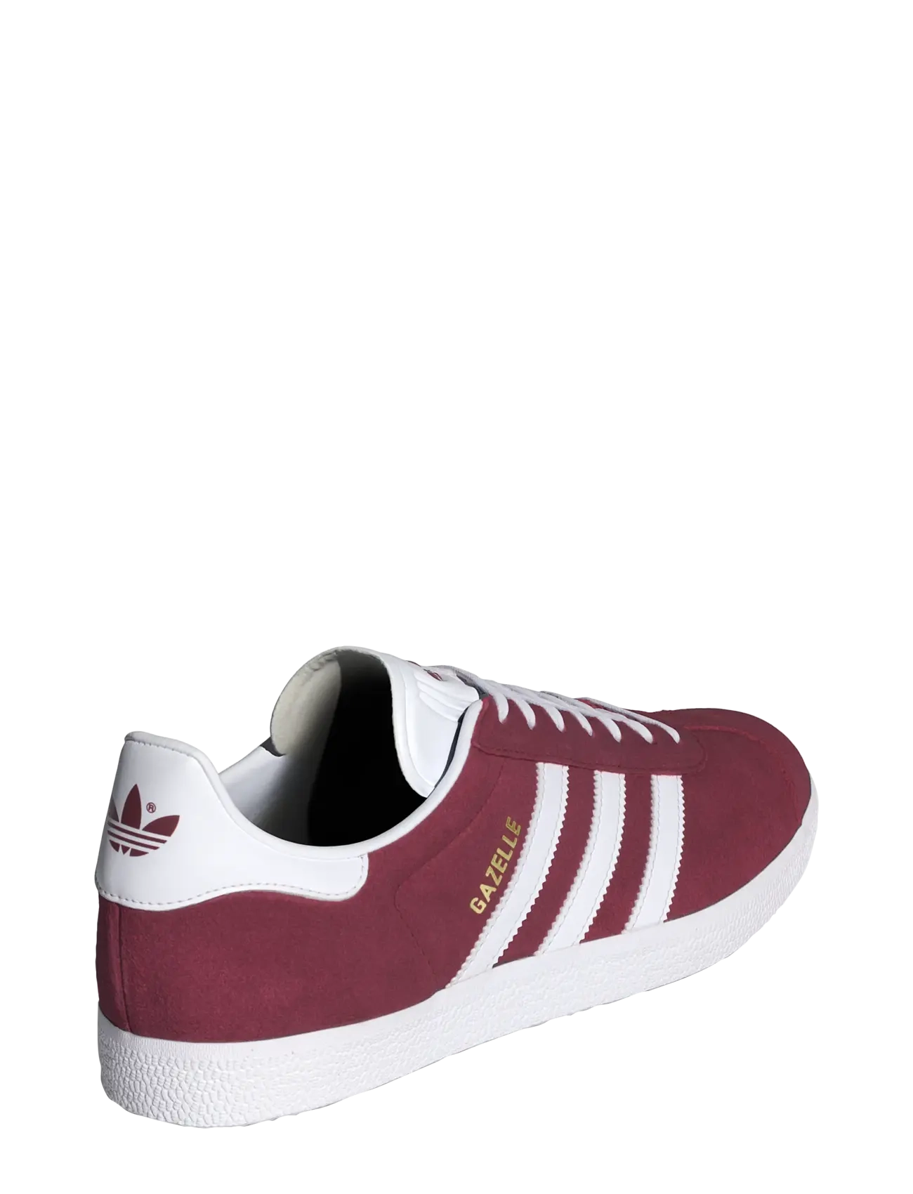 adidas Originals - GAZELLE - lave sneakers - cburgu/ftwwht/goldmt - 3