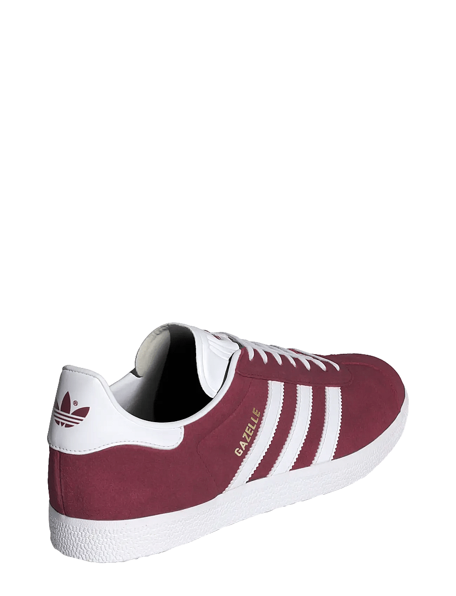 adidas Originals - GAZELLE - niedriger schnitt - cburgu/ftwwht/goldmt - 3