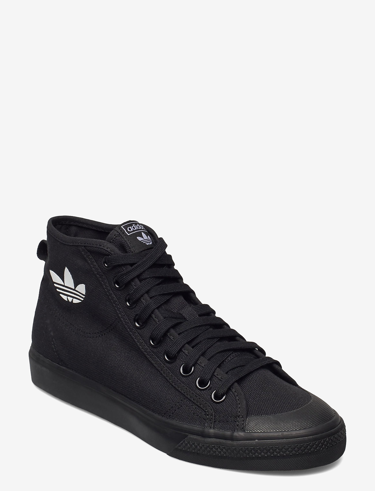 adidas Originals - Nizza High Top - cblack/cblack/ftwwht - 0