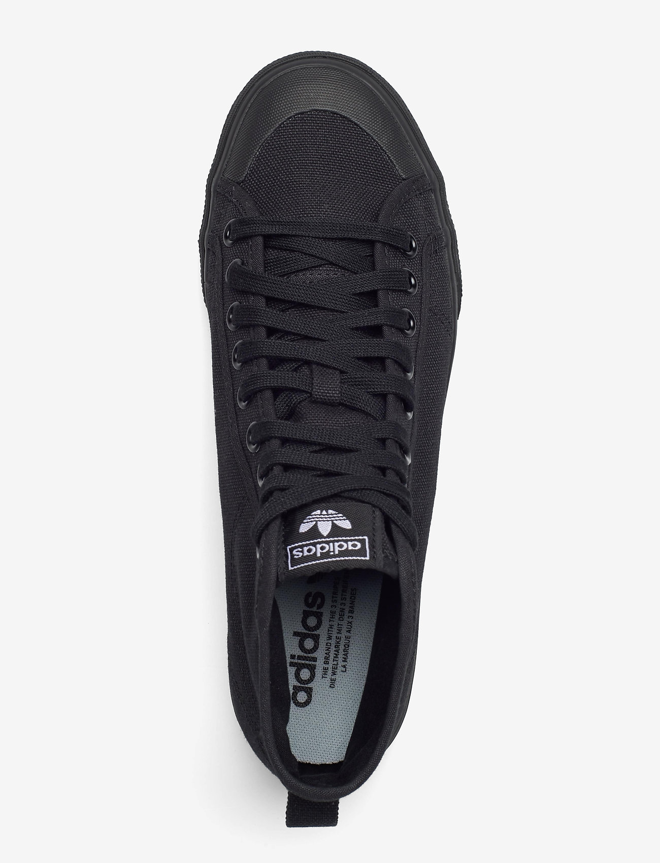 adidas Originals - Nizza High Top - cblack/cblack/ftwwht - 3